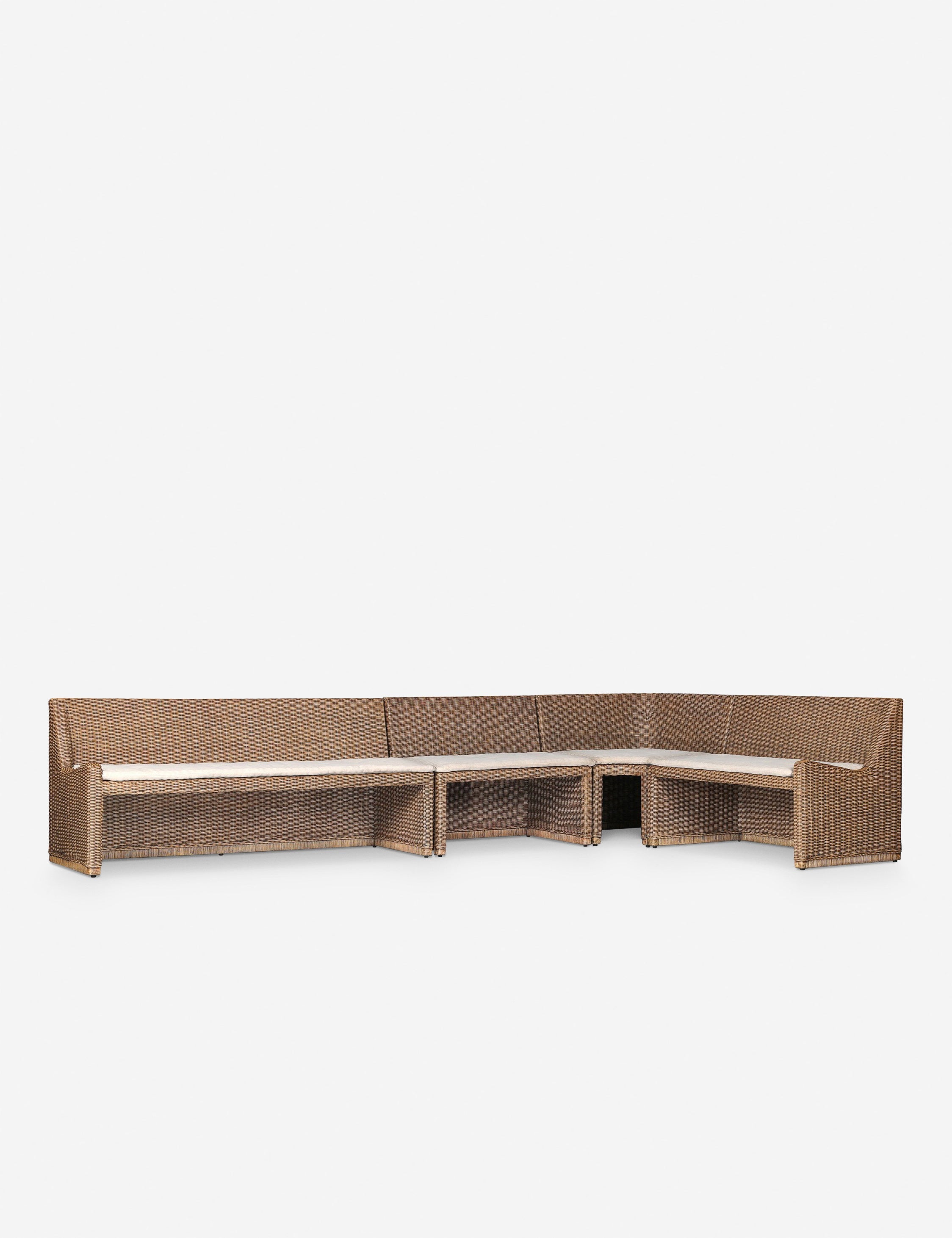 Lulu and Georgia - Senna L - Shape Dining Banquette by Amber Lewis x Four Hands