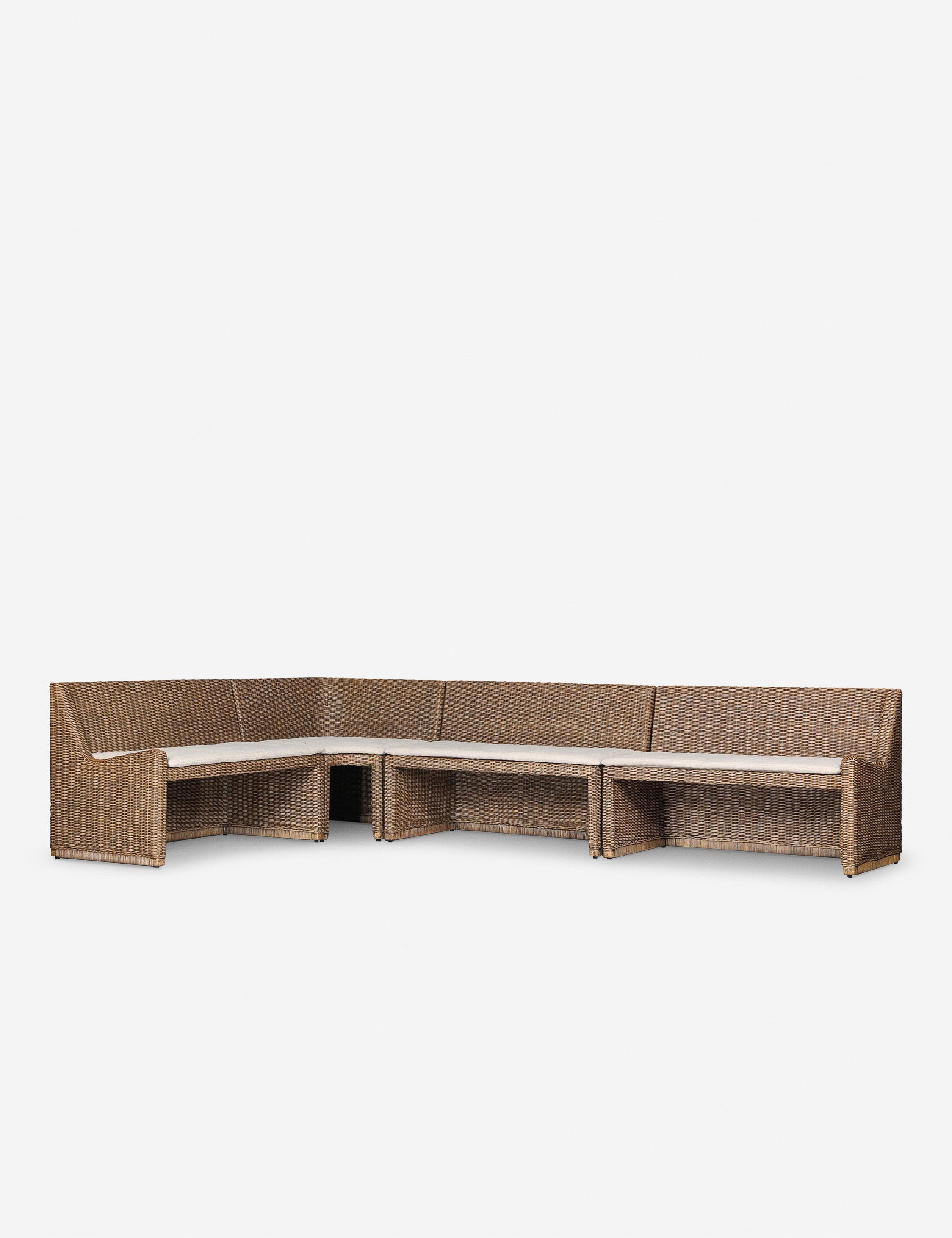 Lulu and Georgia - Senna Dining Banquette by Amber Lewis x Four Hands