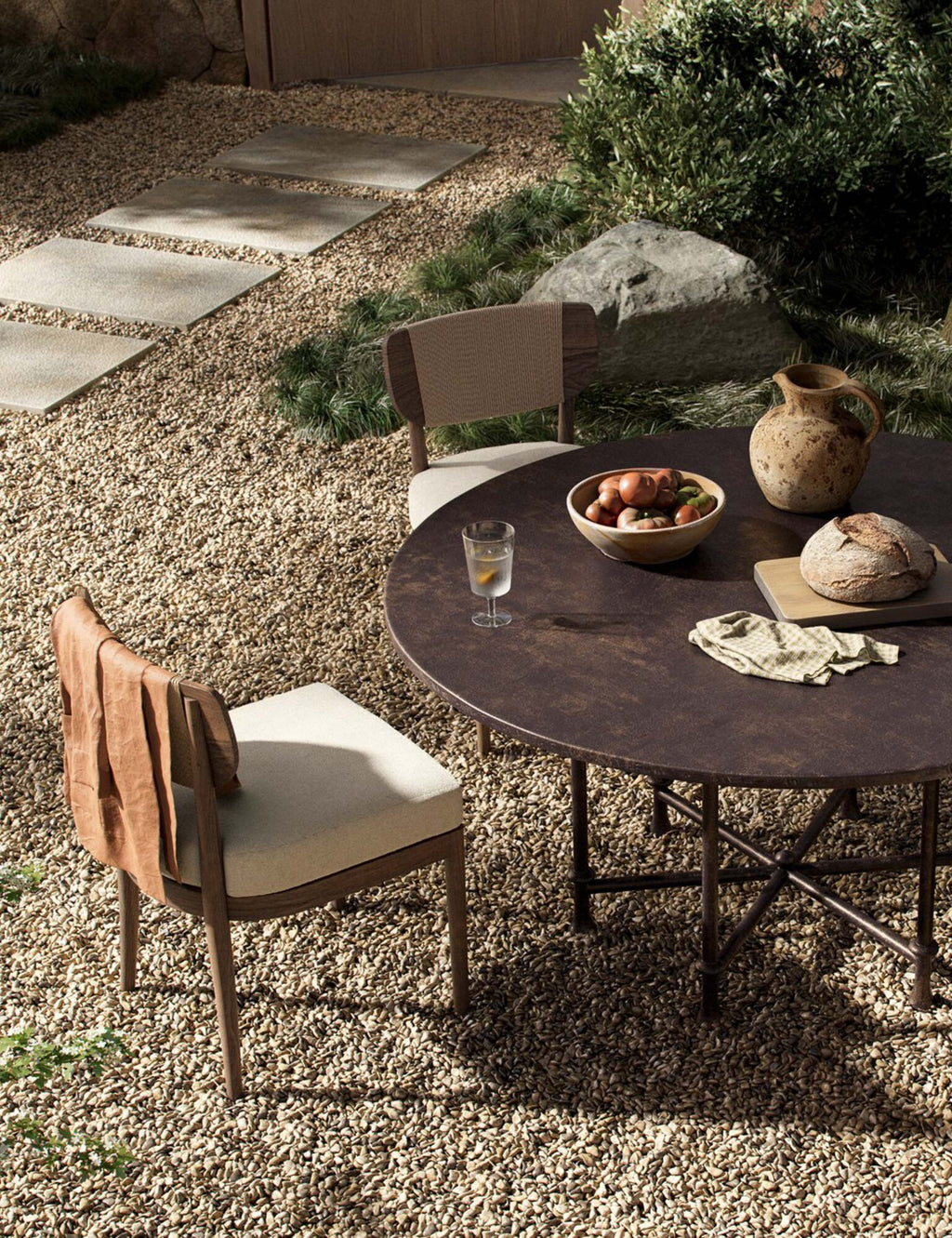 Lulu and Georgia - Sarma Indoor / Outdoor Dining Chair by Amber Lewis x Four Hands