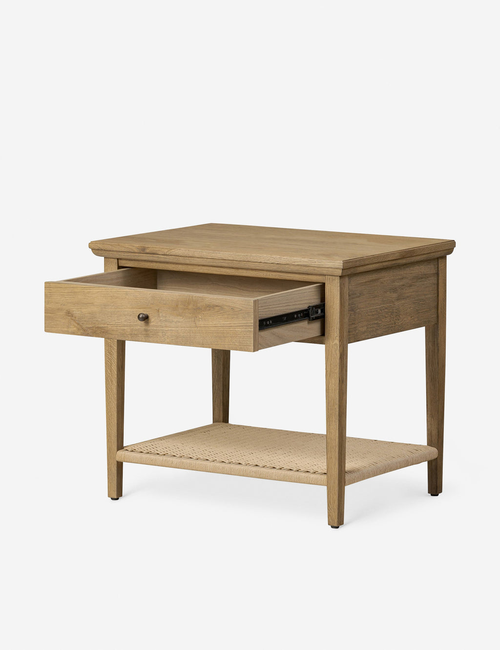 Lulu and Georgia - Open Box: Mott Nightstand, Worn Oak by Amber Lewis x Four Hands