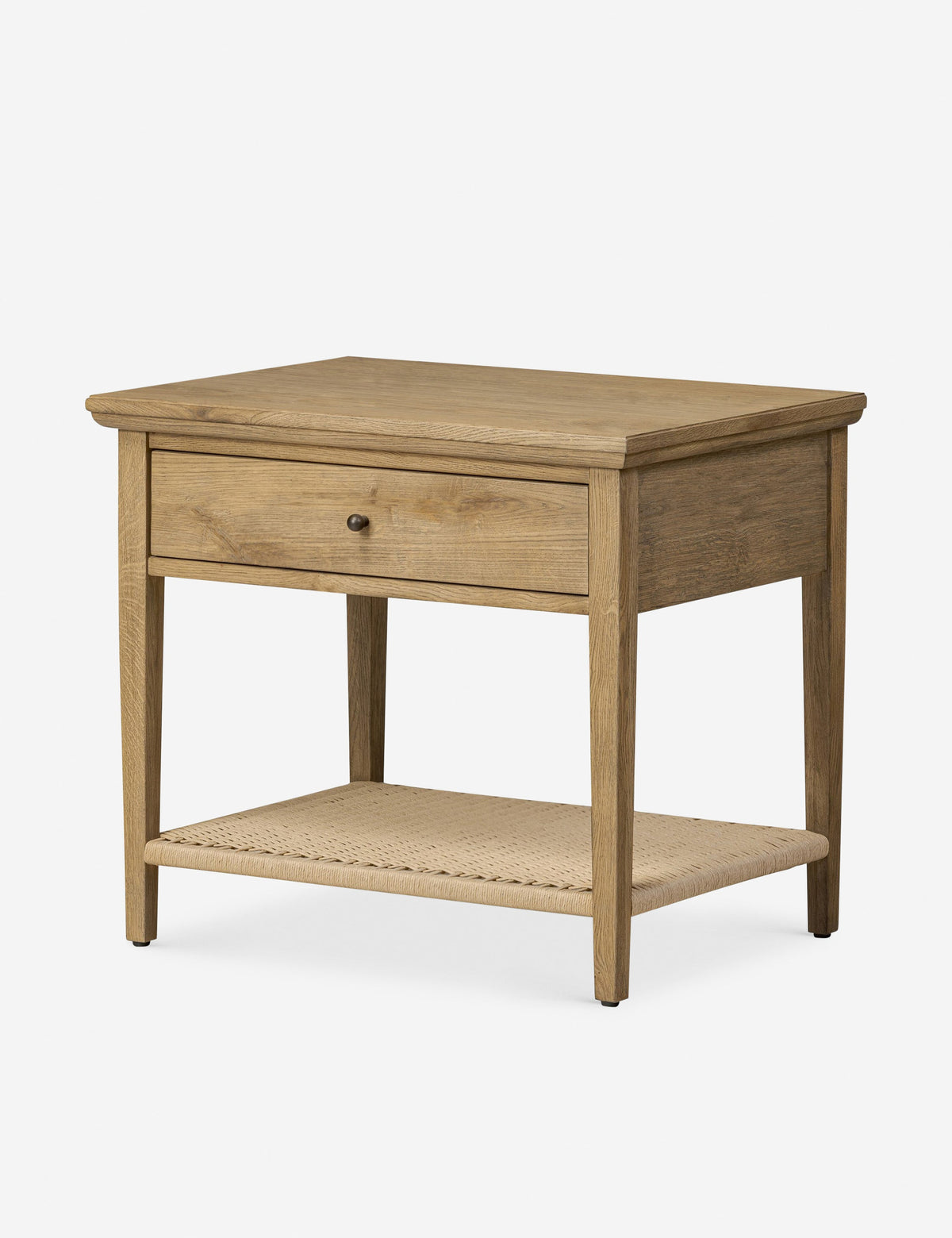 Lulu and Georgia - Open Box: Mott Nightstand, Worn Oak by Amber Lewis x Four Hands
