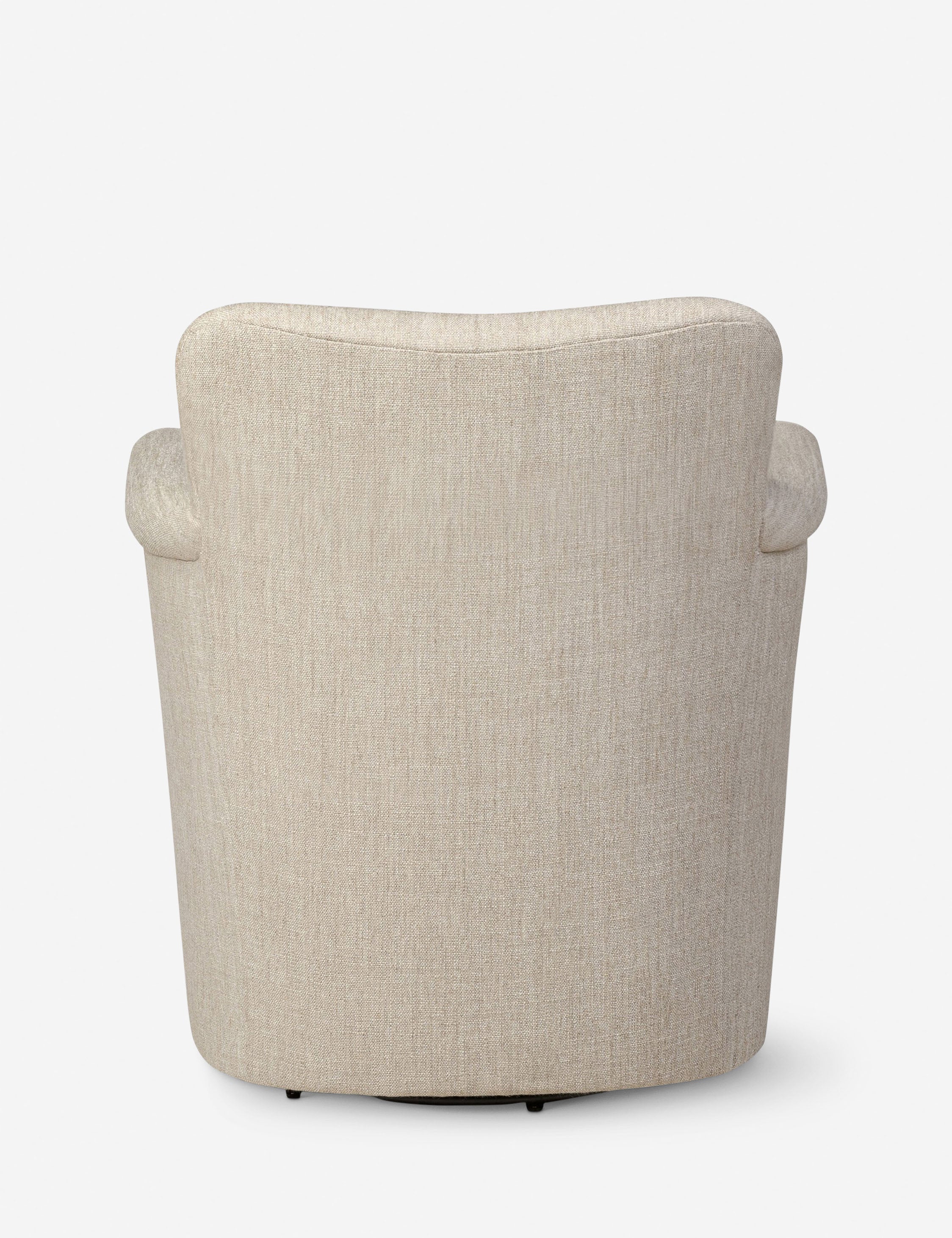 Lulu and Georgia - Open Box: Camellia Swivel Chair, Wheat by Amber Lewis x Four Hands