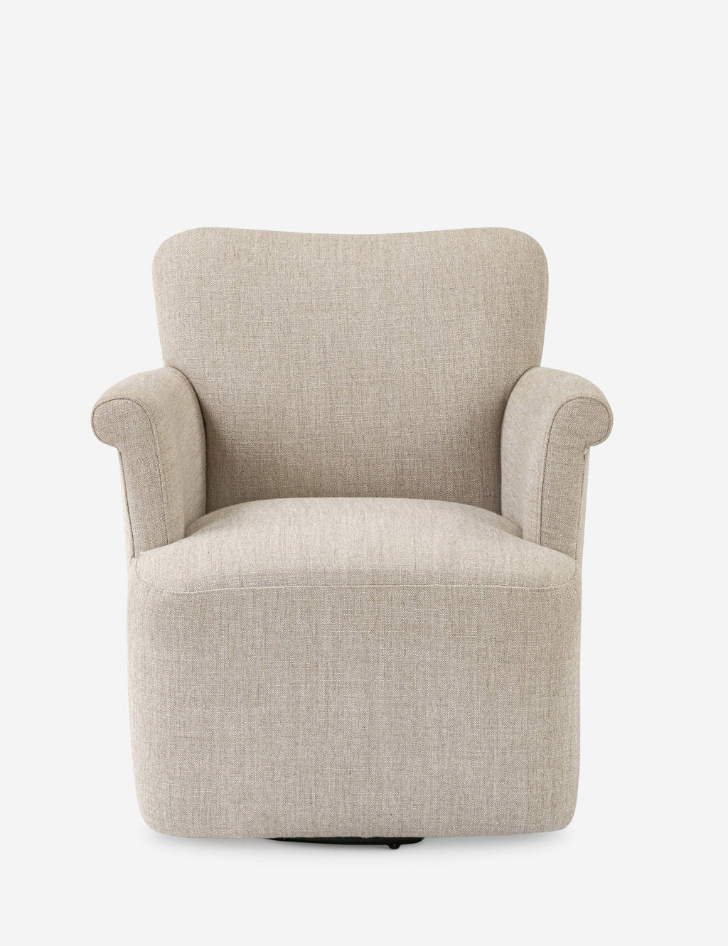 Lulu and Georgia - Open Box: Camellia Swivel Chair, Wheat by Amber Lewis x Four Hands