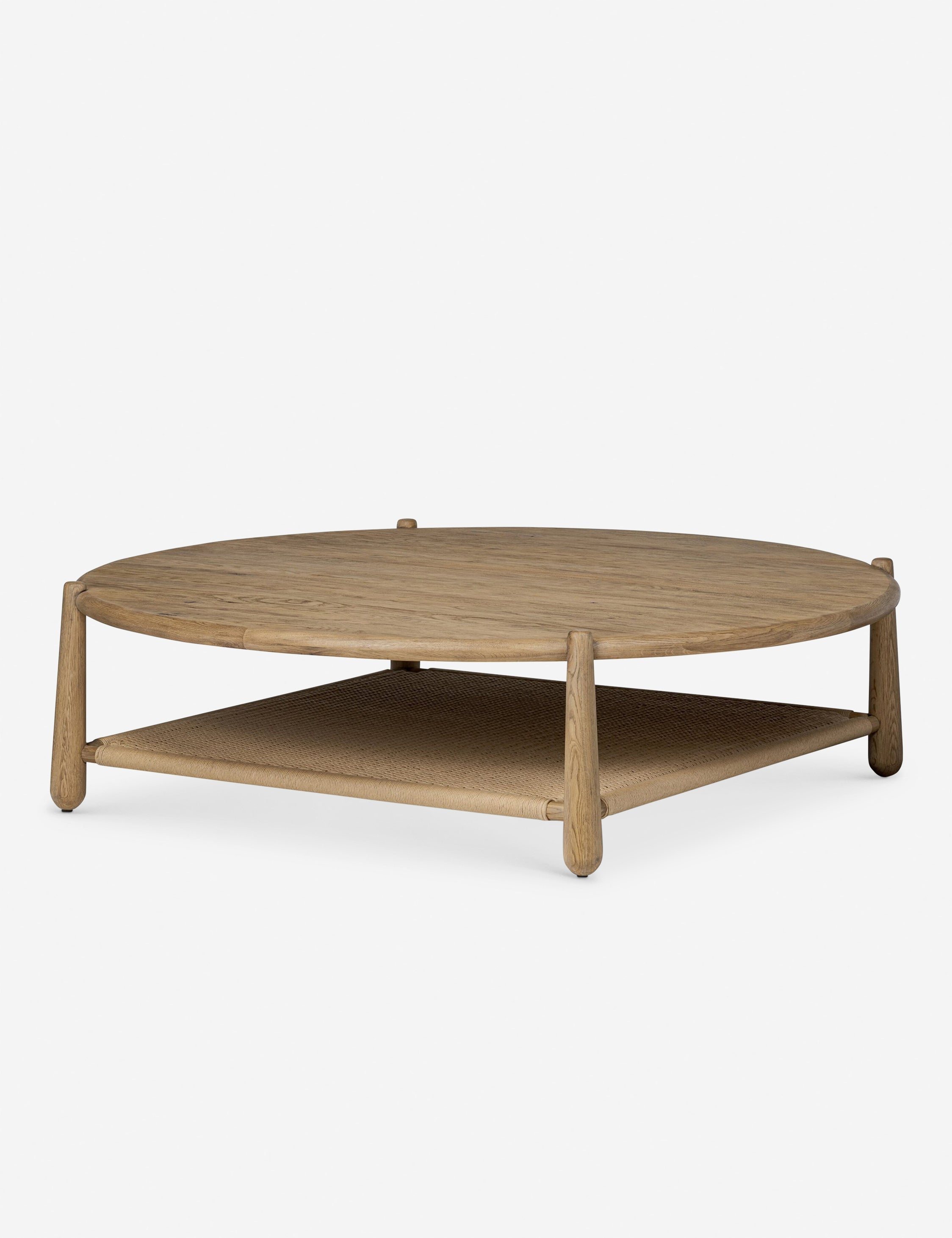 Lulu and Georgia - Salvador Round Coffee Table by Amber Lewis x Four Hands