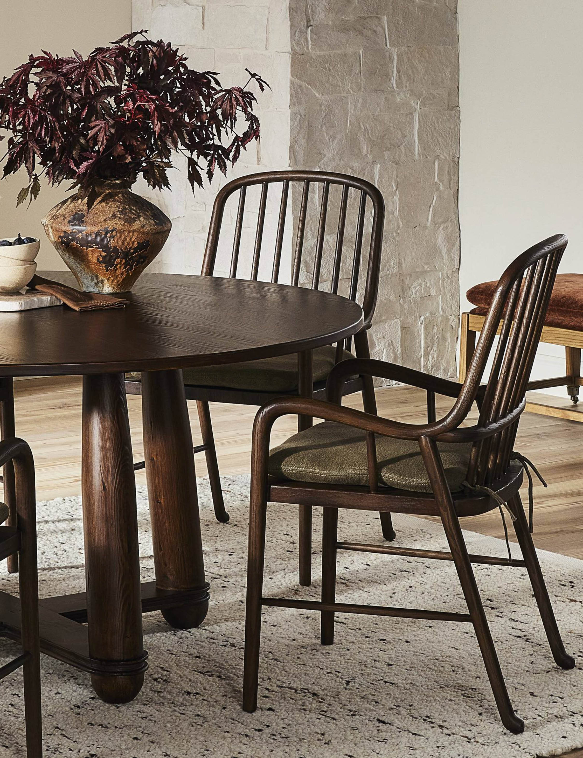 Lulu and Georgia - Hemmings Round Dining Table by Amber Lewis x Four Hands