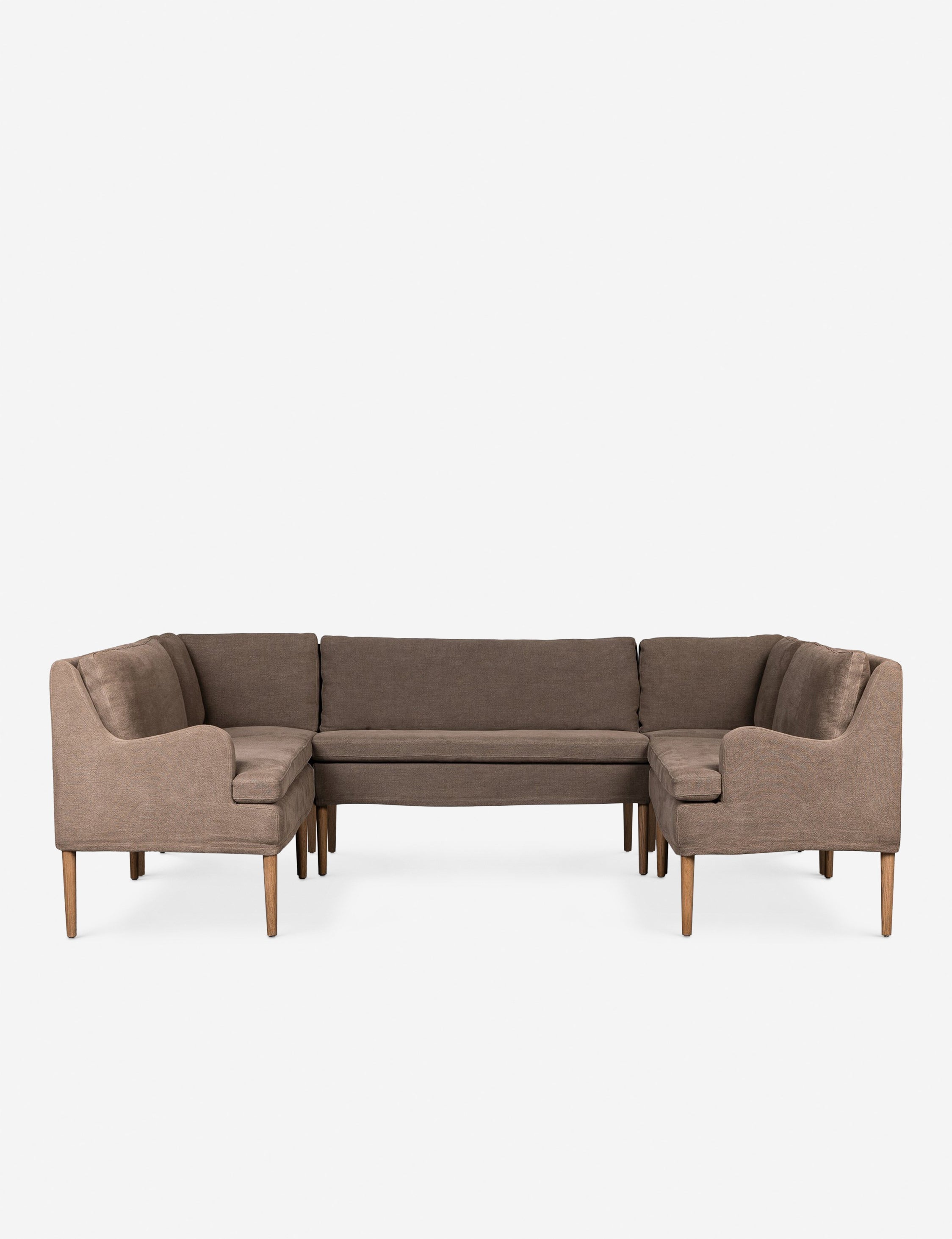 Lulu and Georgia - Aurelia U-Shaped Dining Banquette by Amber Lewis x Four Hands