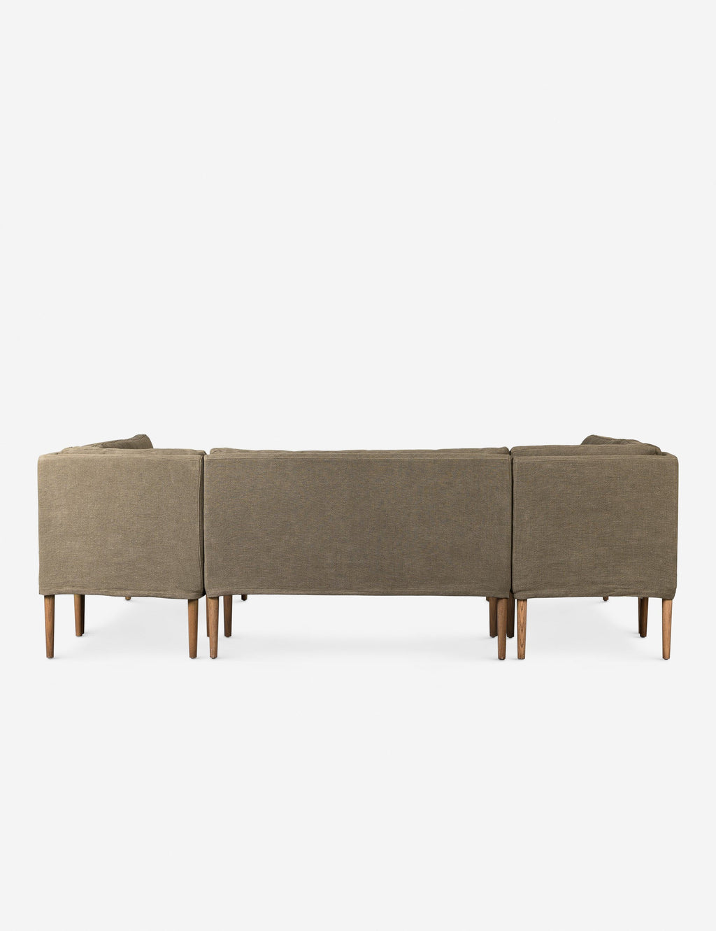 Lulu and Georgia - Aurelia U-Shaped Dining Banquette by Amber Lewis x Four Hands