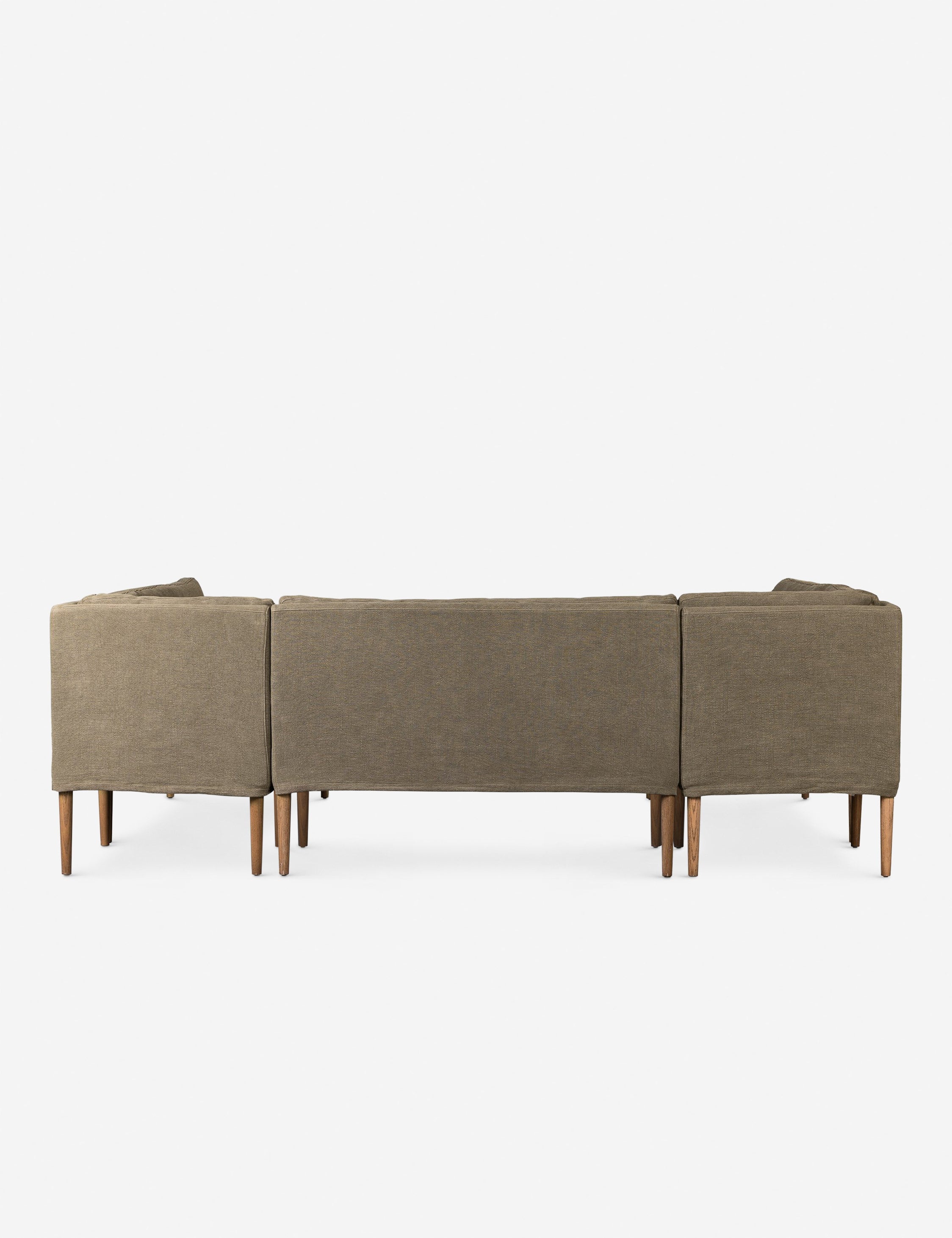 Lulu and Georgia - Aurelia U-Shaped Dining Banquette by Amber Lewis x Four Hands