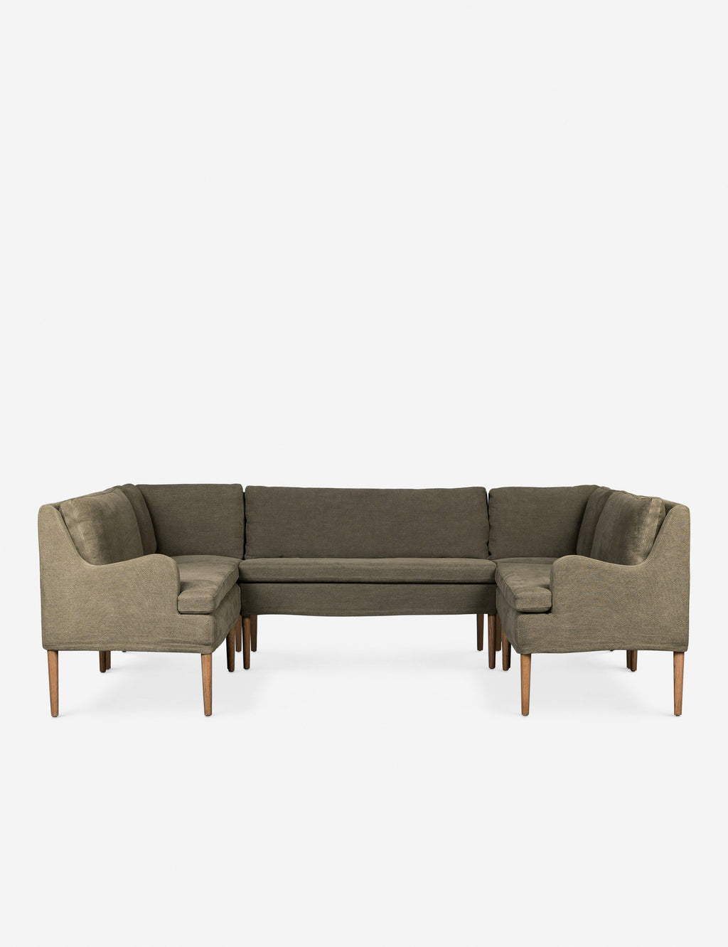 Lulu and Georgia - Aurelia U-Shaped Dining Banquette by Amber Lewis x Four Hands