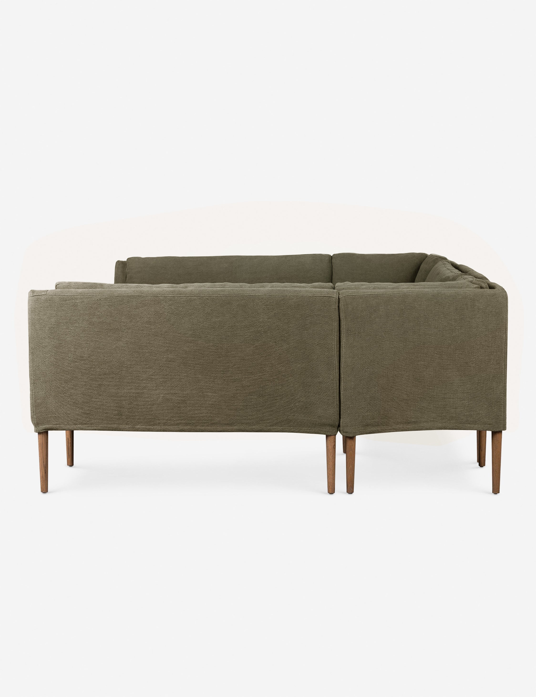 Lulu and Georgia - Aurelia U-Shaped Dining Banquette by Amber Lewis x Four Hands