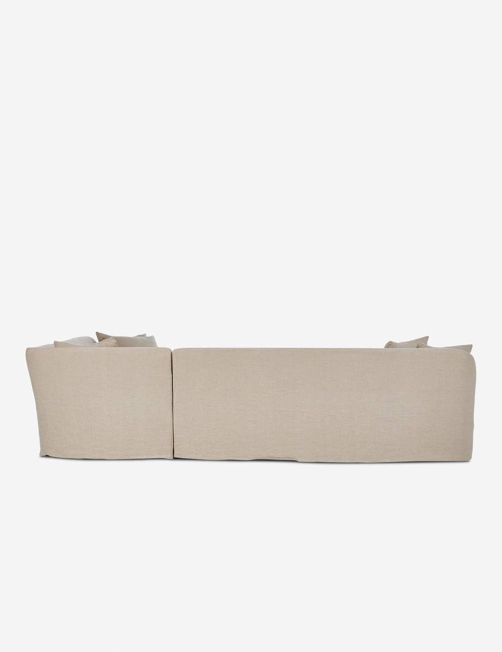 Lulu and Georgia - Lowell Slipcover Sectional Sofa by Amber Lewis x Four Hands
