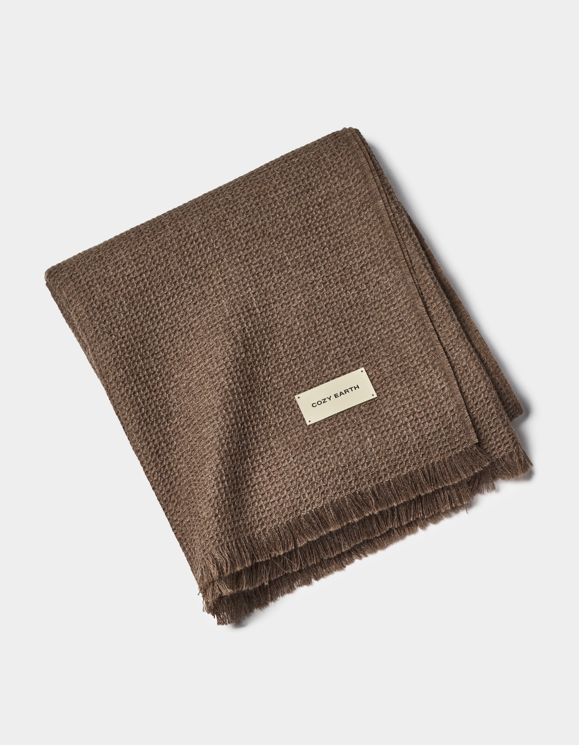 Cozy Earth - Alpaca Waffle Throw