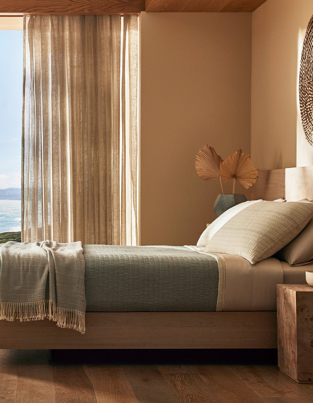 Cozy Earth - Baja Matelasse Coverlet