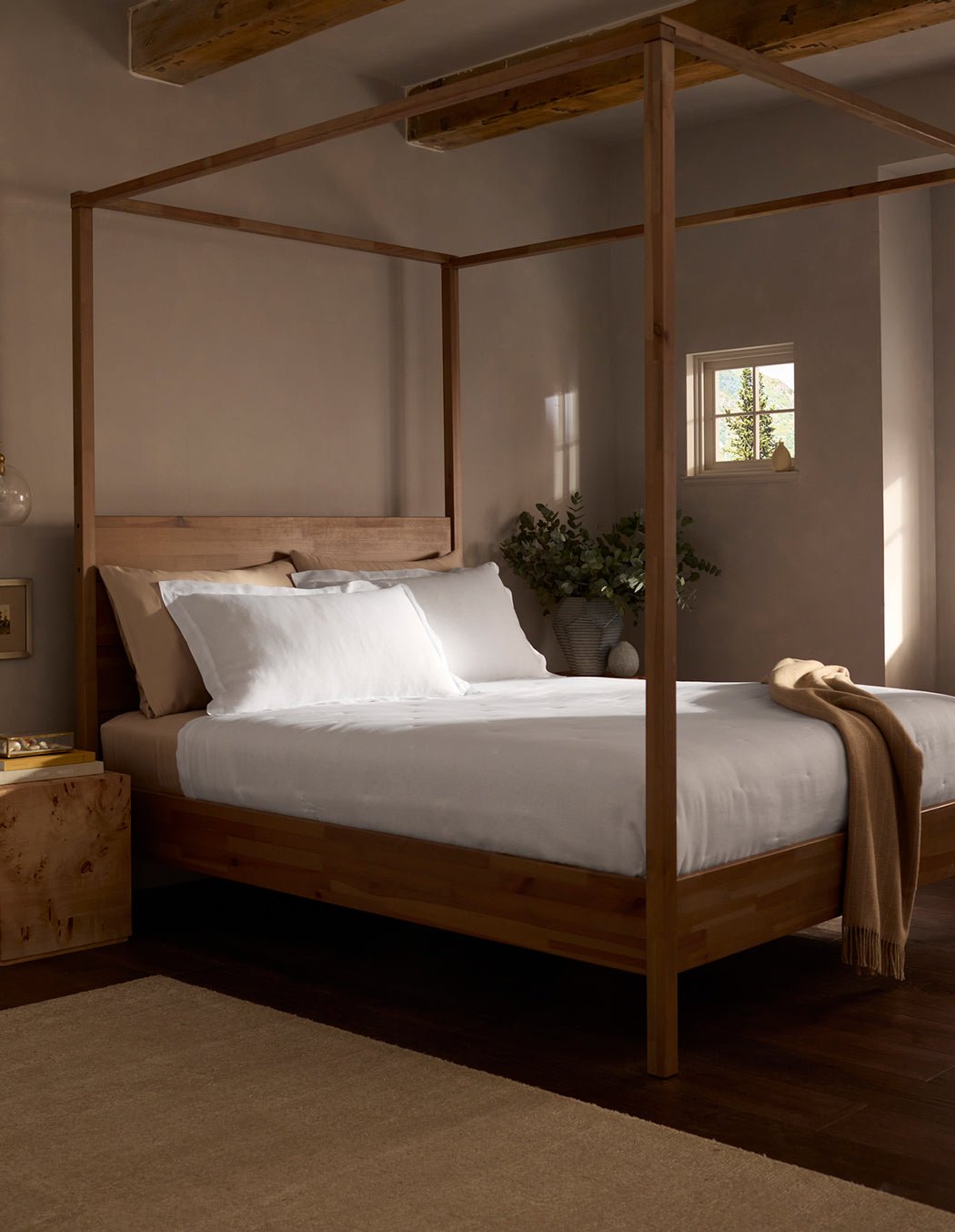 Cozy Earth - Linen Quilt - Last Chance