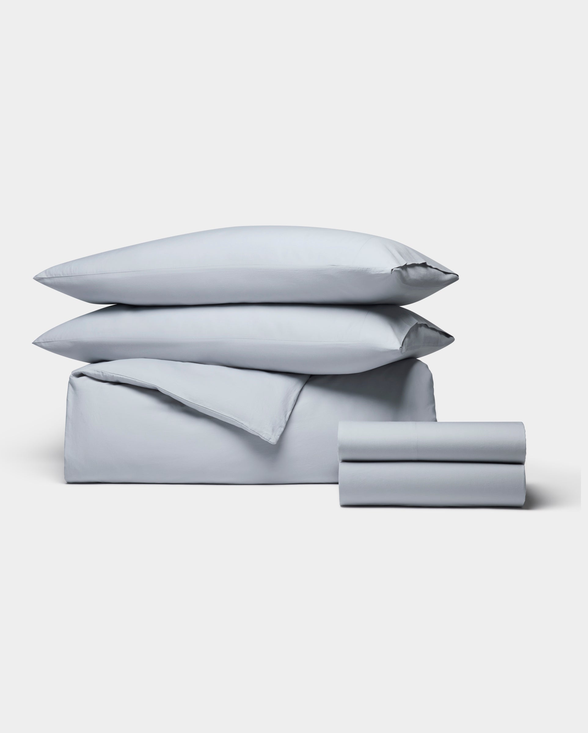 Cozy Earth - Soft - Wash Cotton Bedding Deluxe Bundle - Silk