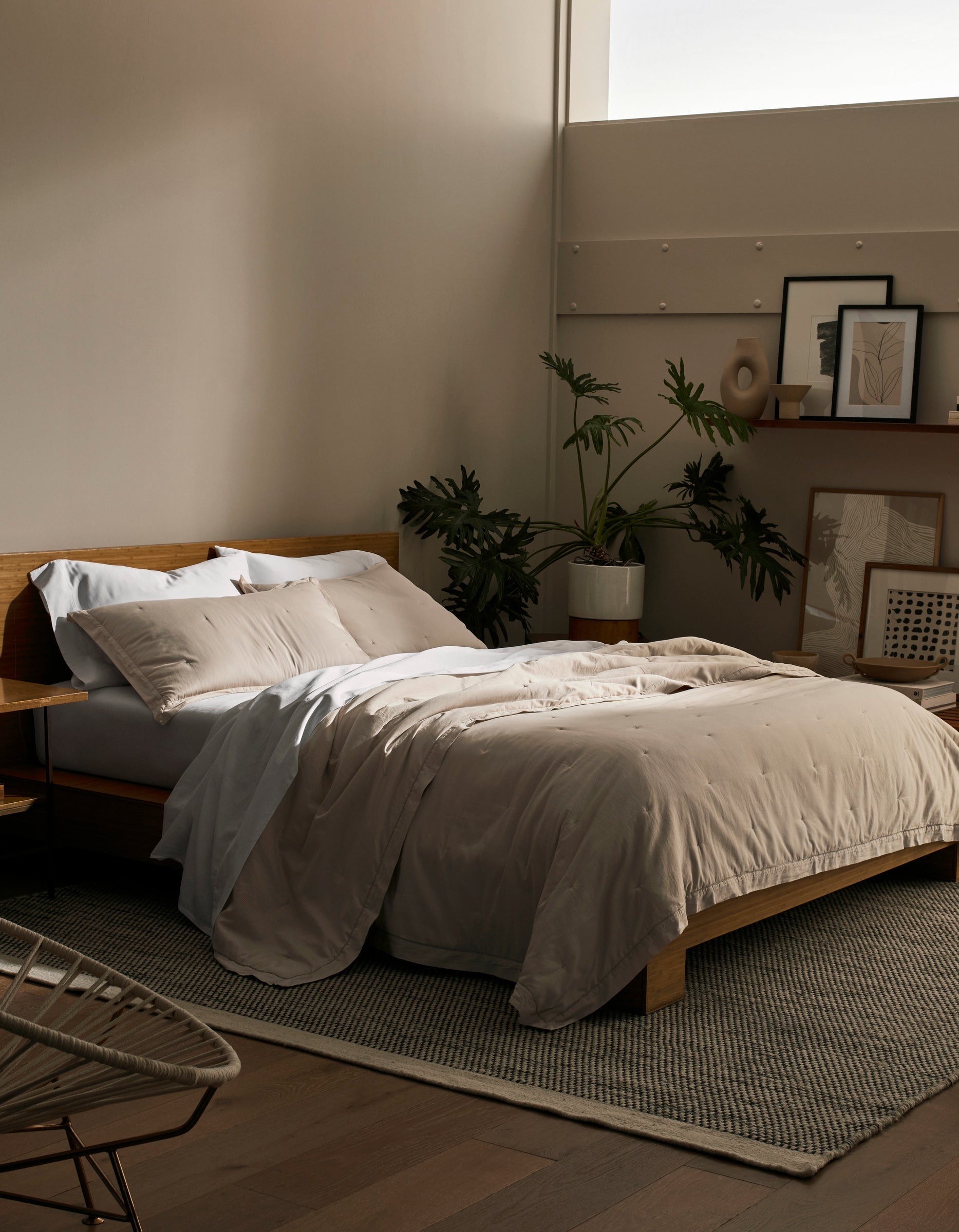Cozy Earth - Soft - Wash Cotton Quilt Set