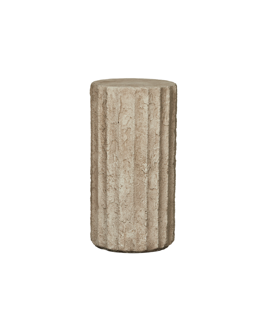 Olive Ateliers - Cast Fluted Pedestal