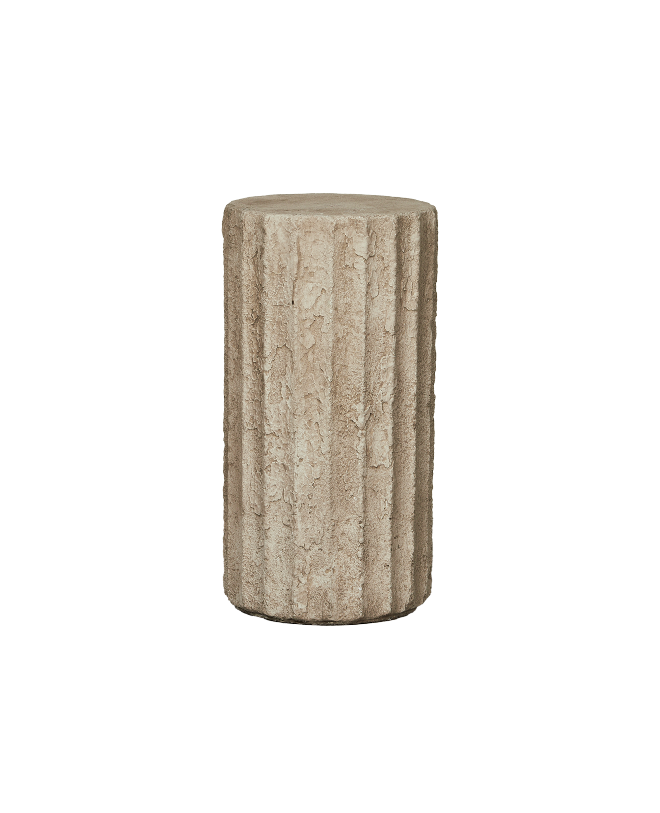 Olive Ateliers - Cast Fluted Pedestal