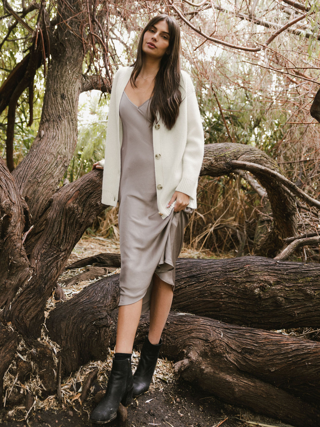 Cozy Earth - Oversized Sunday Cashmere Cardigan - Wholesale