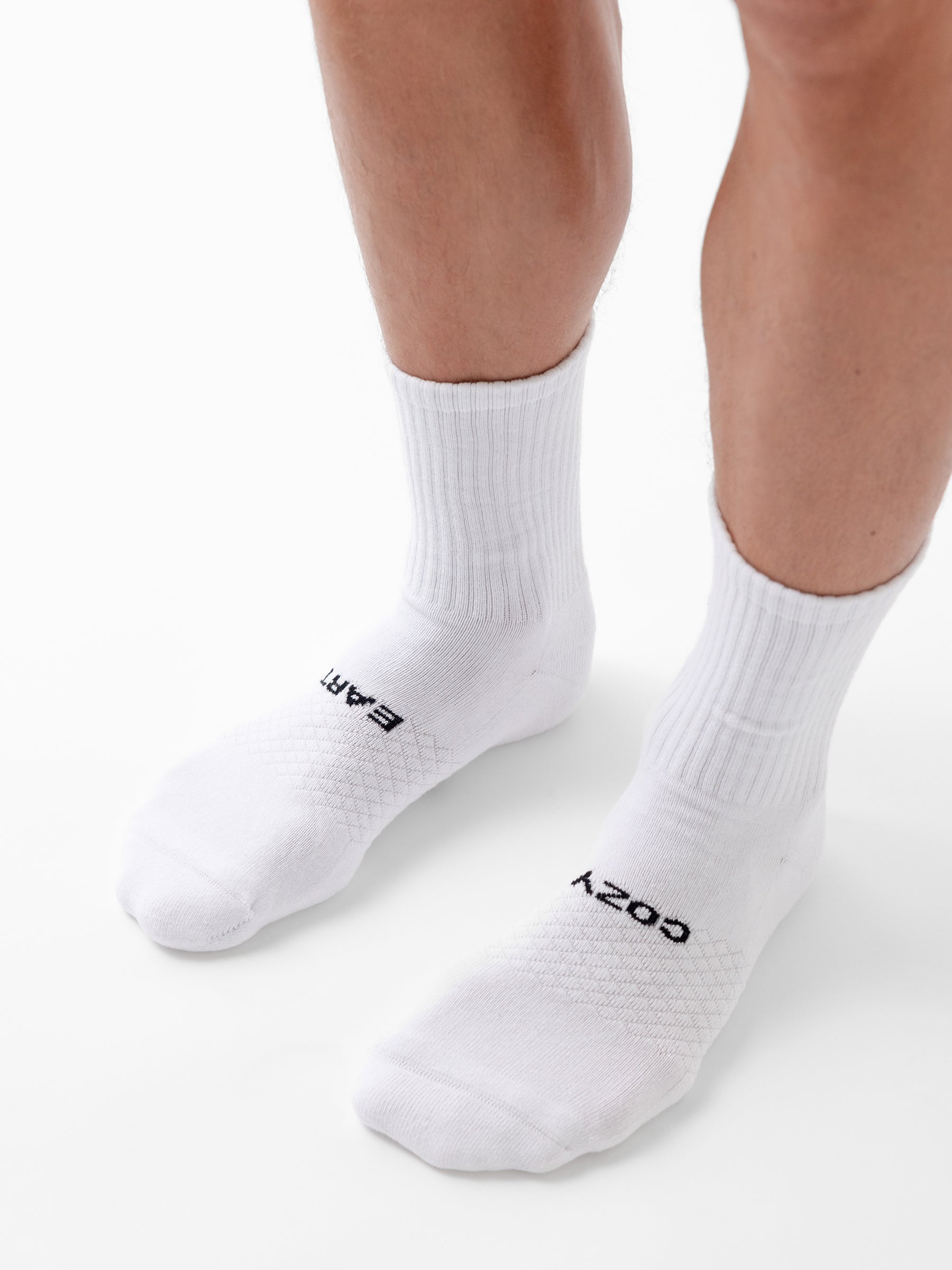 Cozy Earth - Men's Essential Calf Sock 8 - Pack