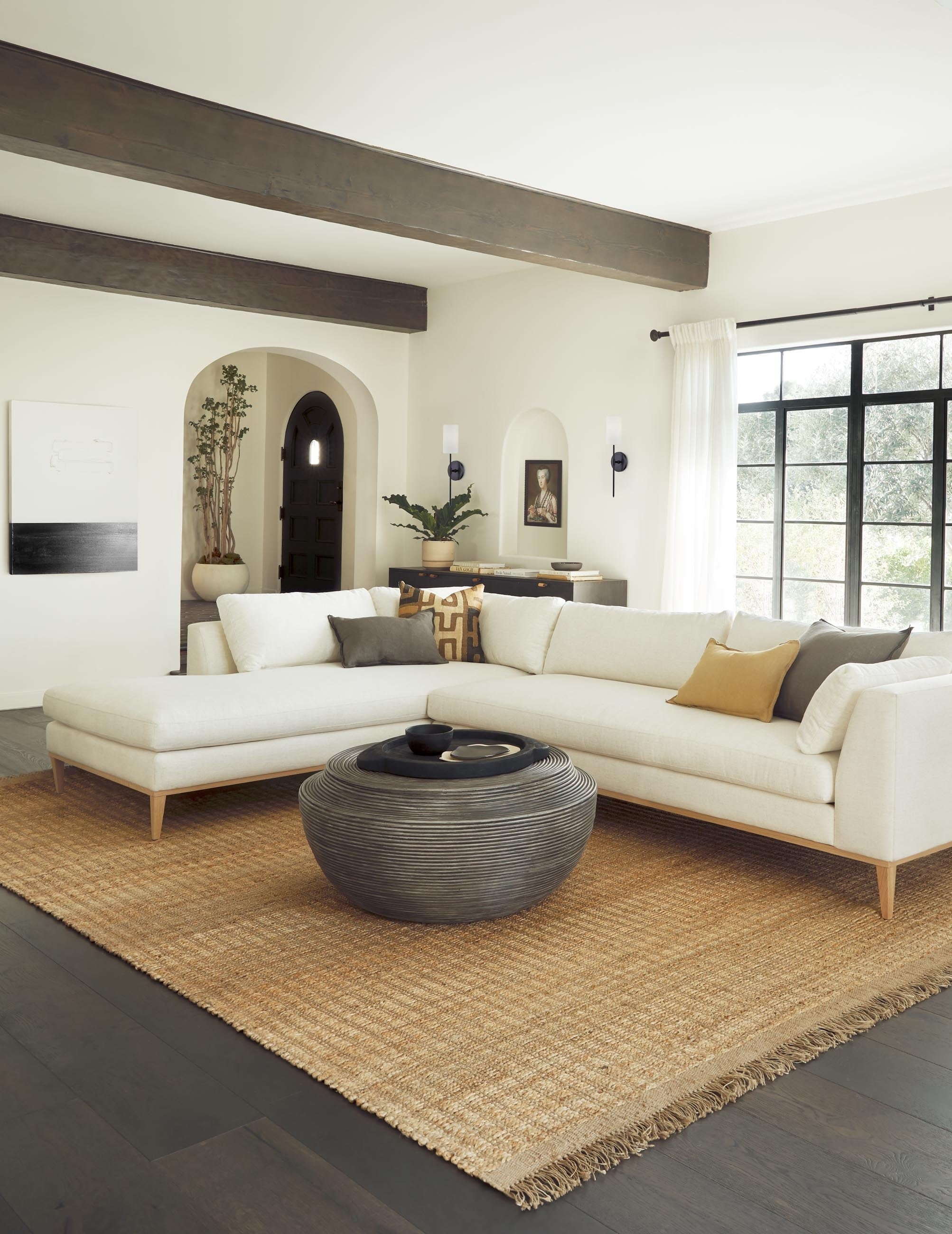 Lulu and Georgia - Frisco Round Coffee Table by Arteriors
