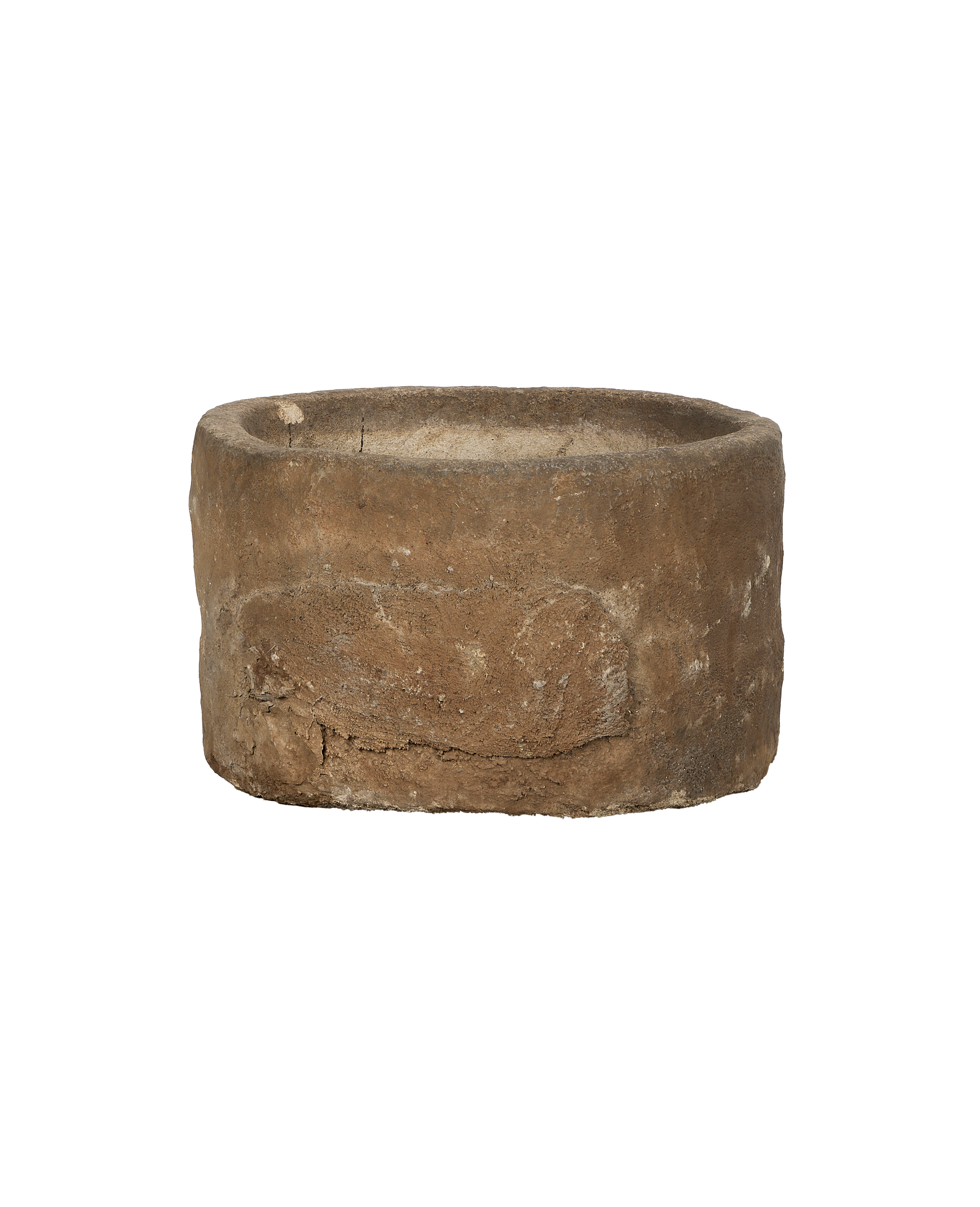 Olive Ateliers - Limestone Trough - Round