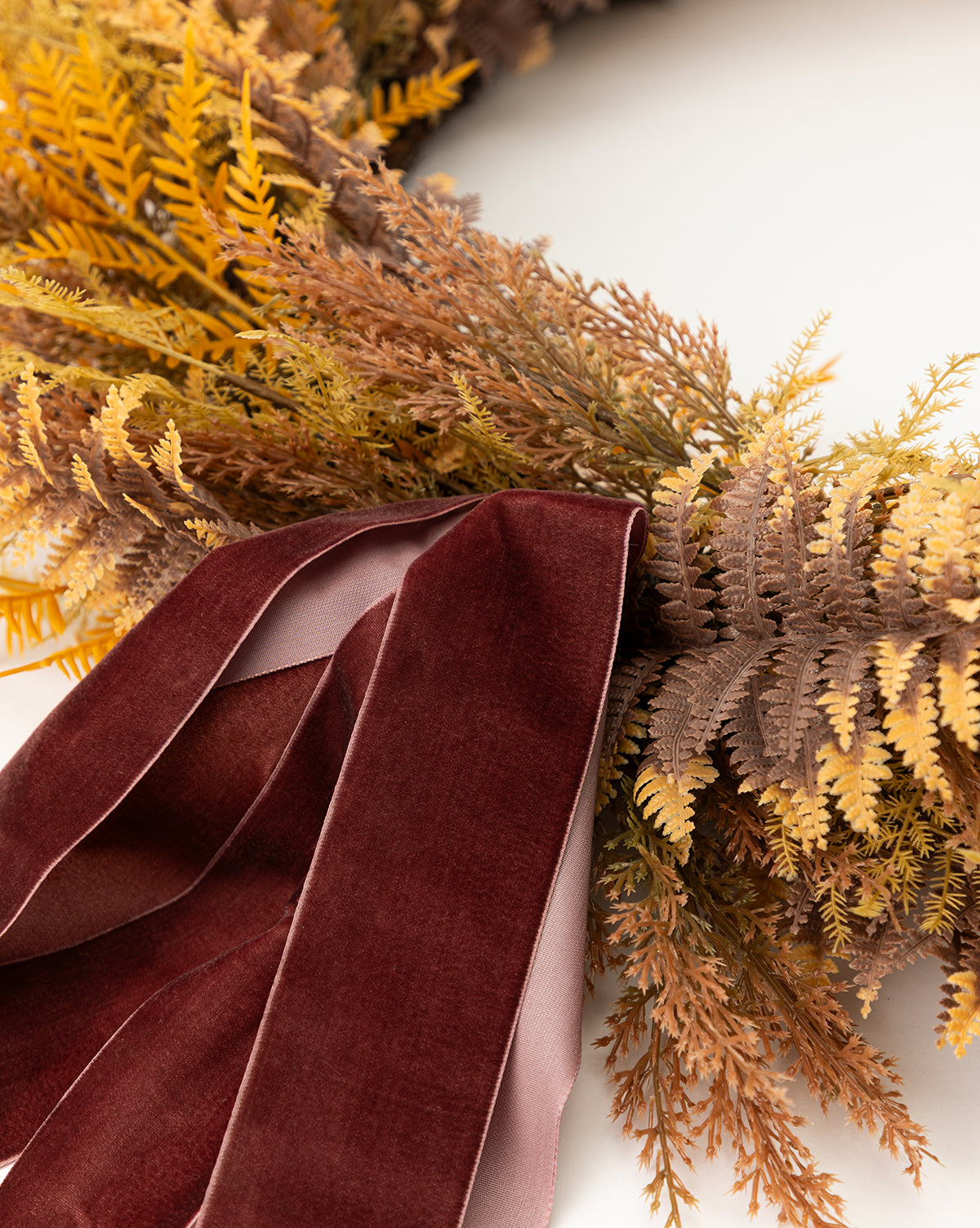 McGee & Co - 30" Faux Golden Fern Wreath