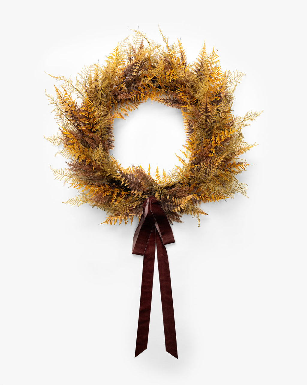 McGee & Co - 30" Faux Golden Fern Wreath