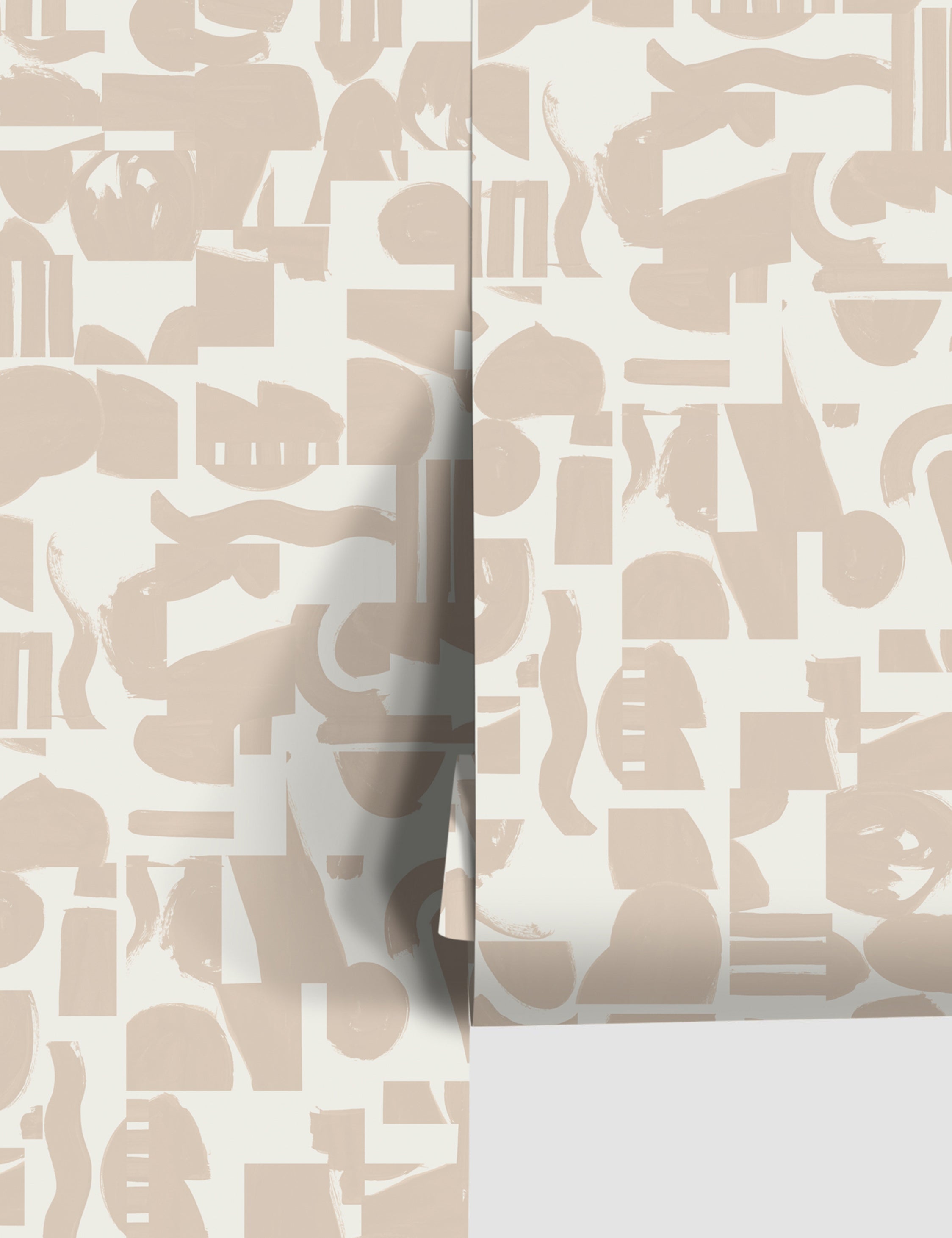 Lulu and Georgia - Organic Shapes Wallpaper by Sarah Sherman Samuel