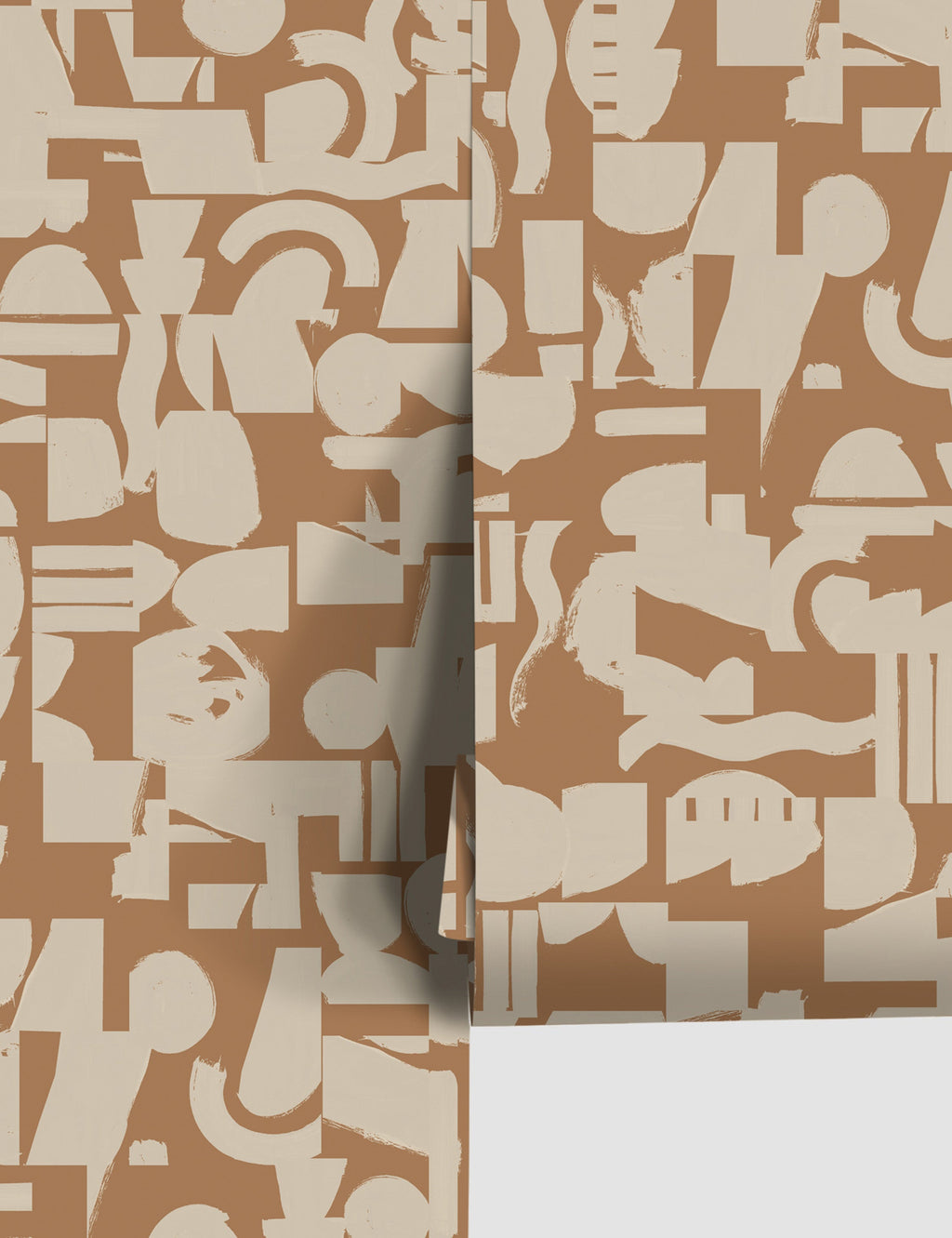 Lulu and Georgia - Organic Shapes Wallpaper by Sarah Sherman Samuel