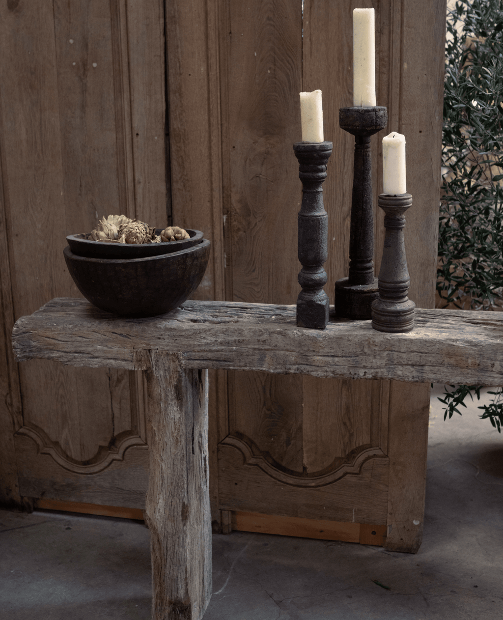 Olive Ateliers - Acacia Wood Console