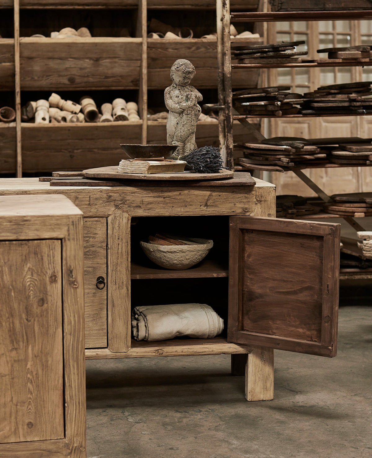 Olive Ateliers - Credenza - Bleached