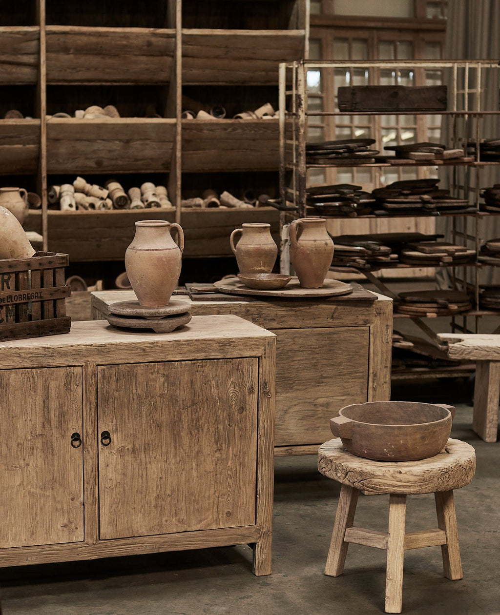 Olive Ateliers - Credenza - Bleached