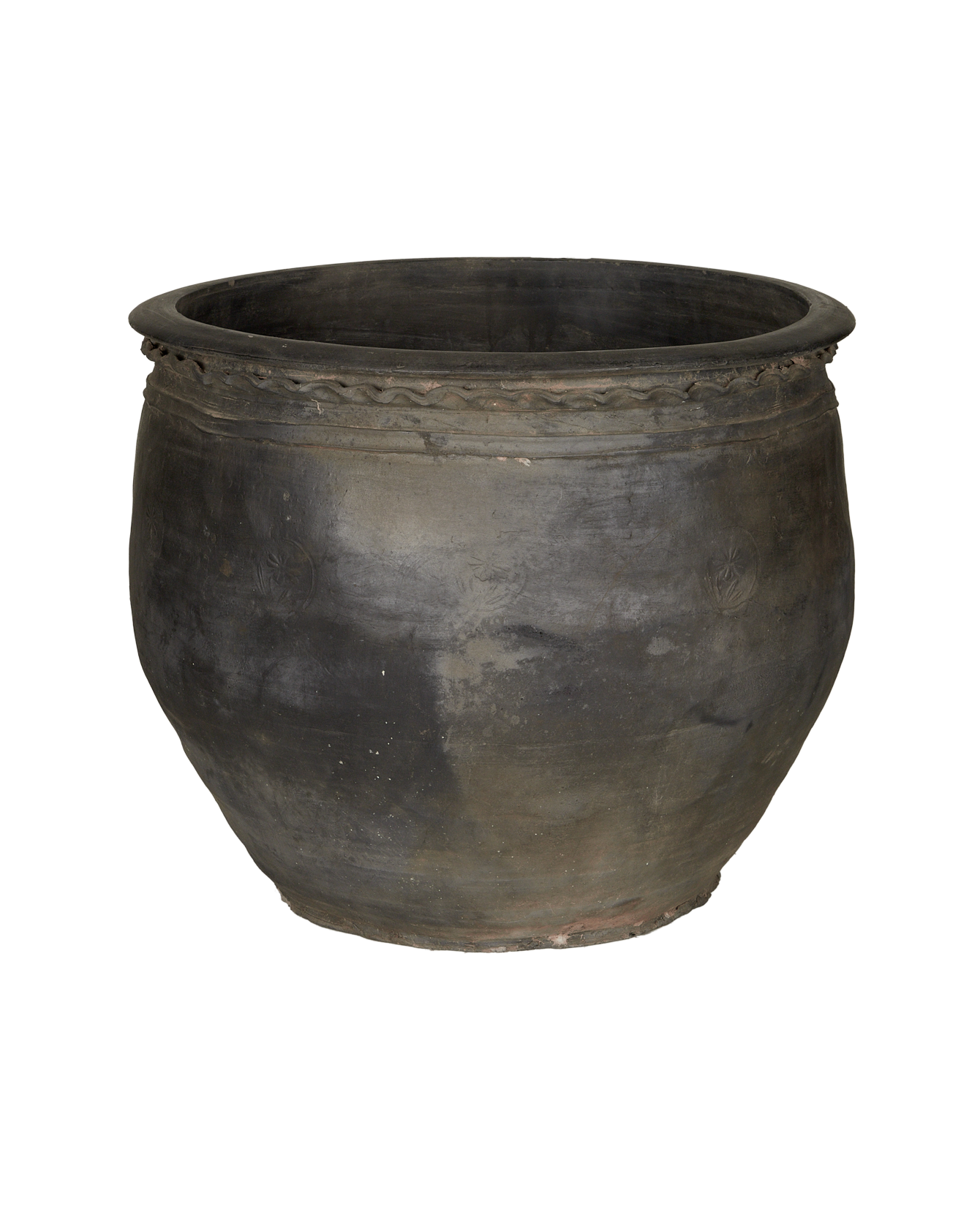 Olive Ateliers - Wide Mouth Pot - Black