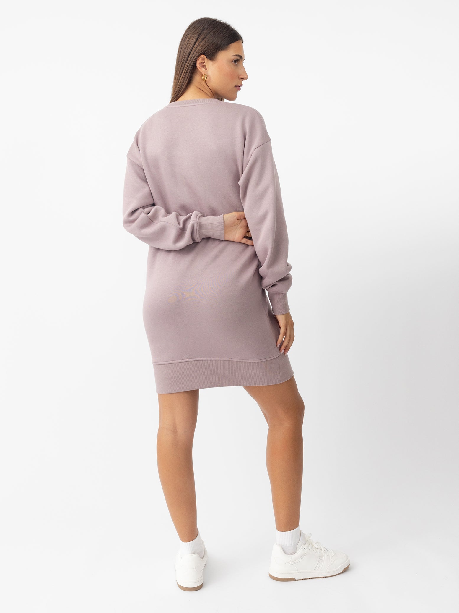 Cozy Earth - Women's CityScape Crewneck Dress - Last Chance