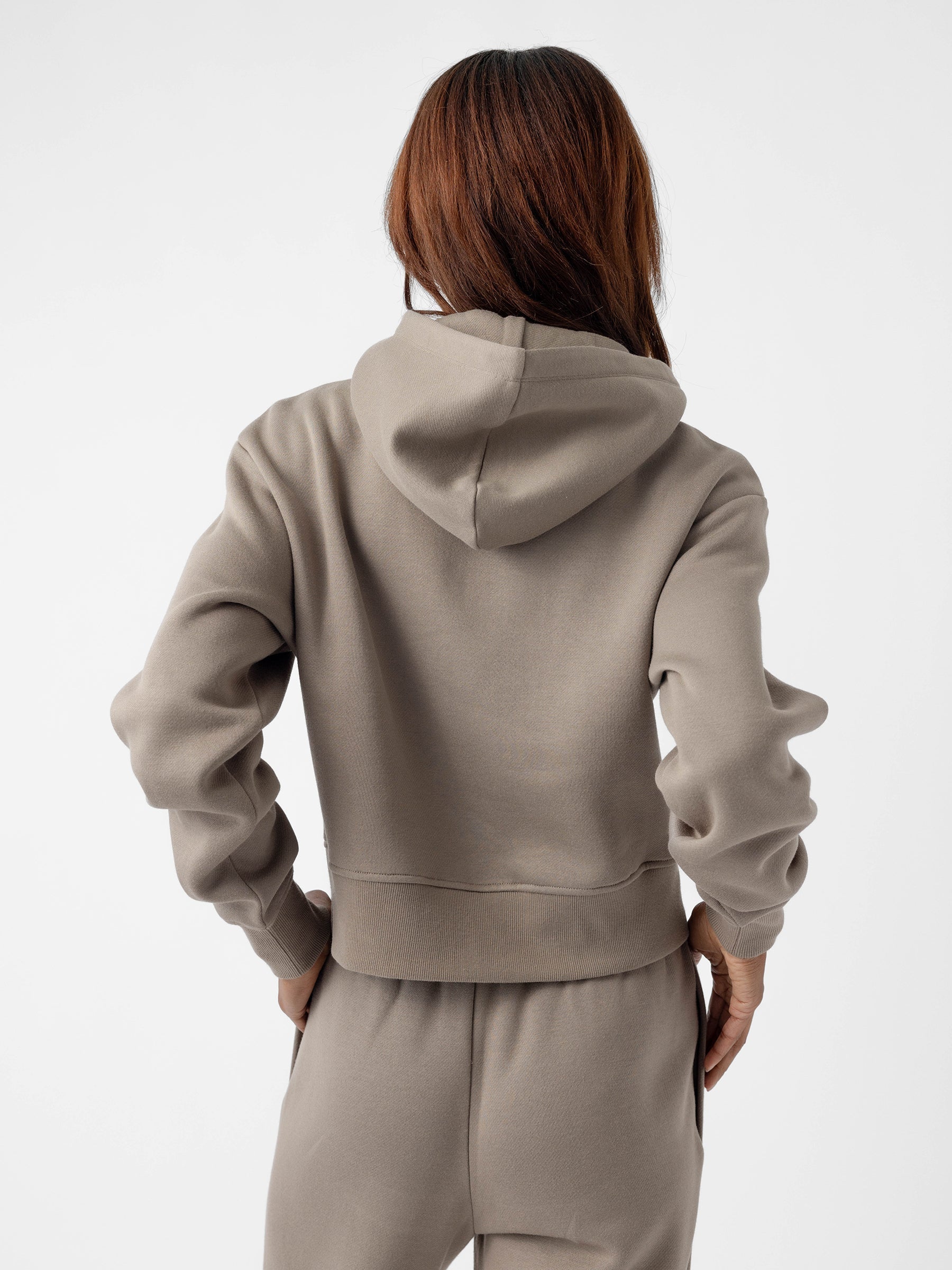 Cozy Earth - Women's CityScape Cropped Hoodie - Last Chance