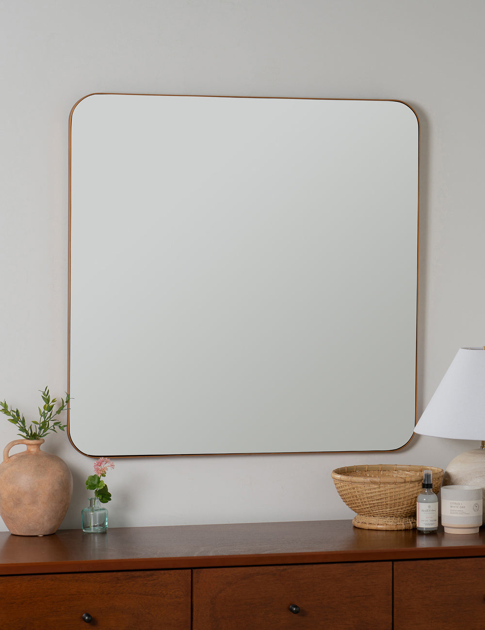 Lulu and Georgia - Ruth Square Mirror