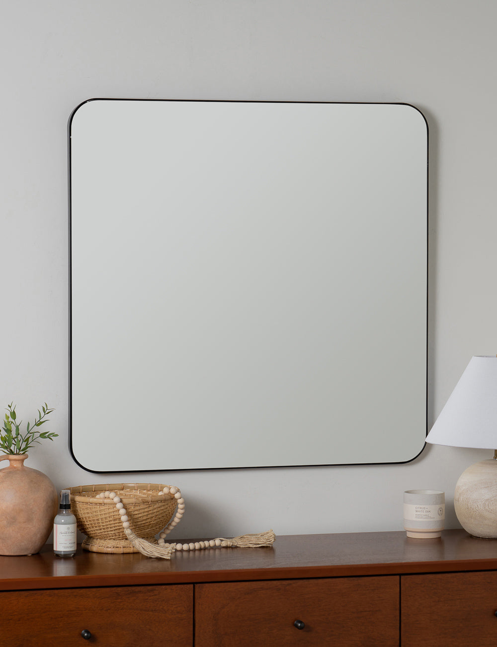 Lulu and Georgia - Ruth Square Mirror