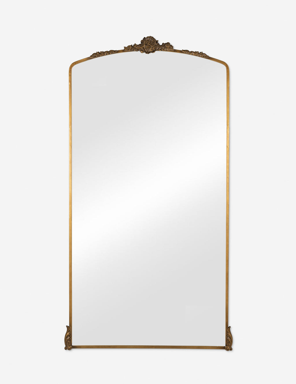 Lulu and Georgia - Open Box: Casserly Full Length Mirror, Gold