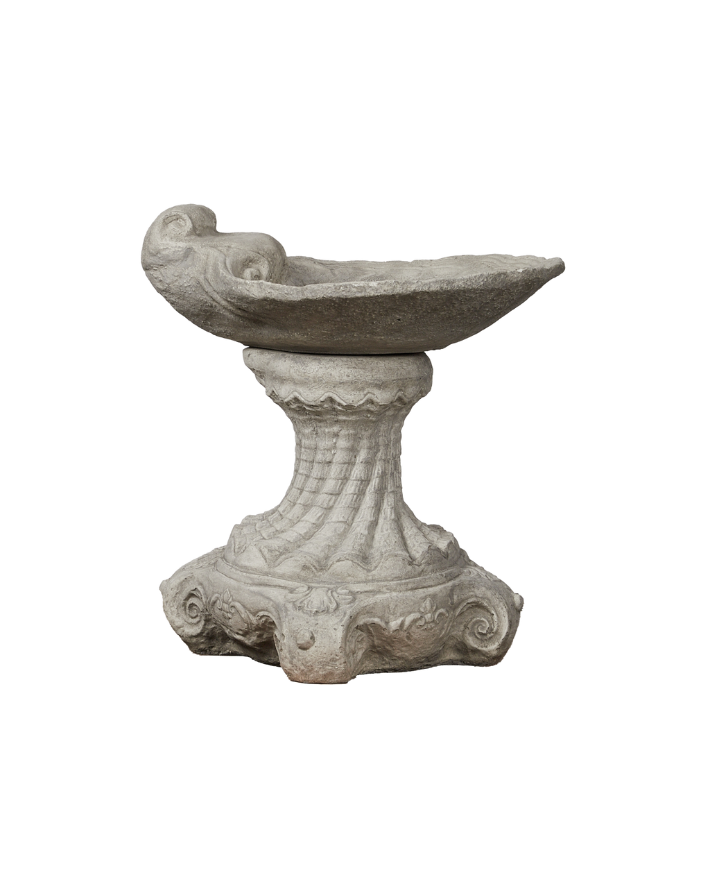 Olive Ateliers - Cast Shell Bird Bath