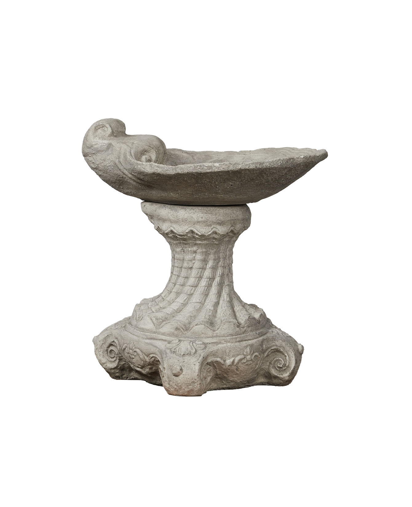 Olive Ateliers - Cast Shell Bird Bath