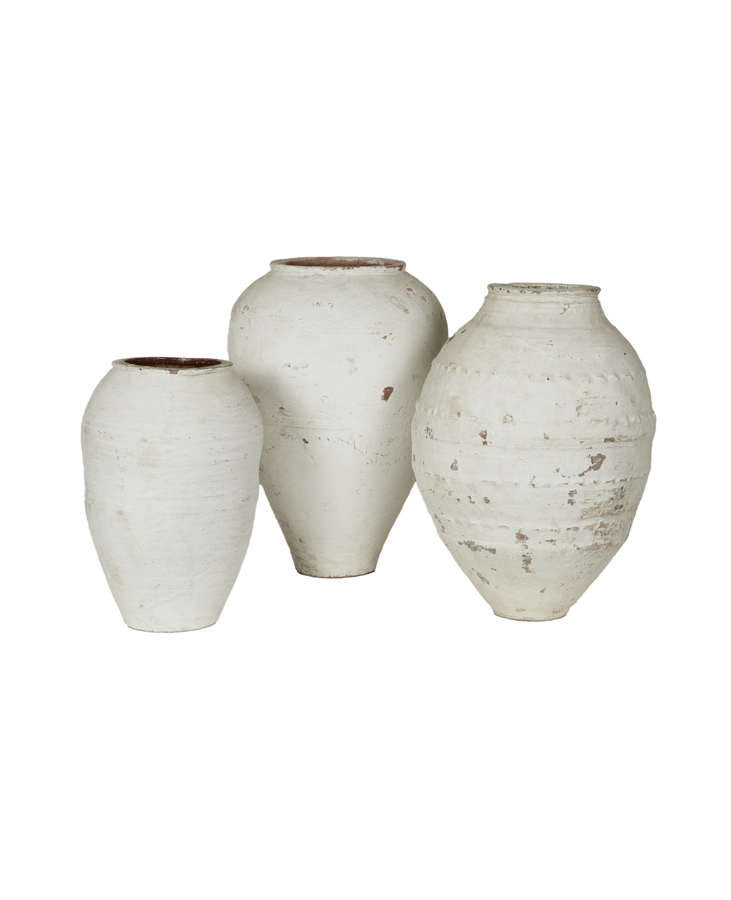 Olive Ateliers - Olive Jar - White Wash