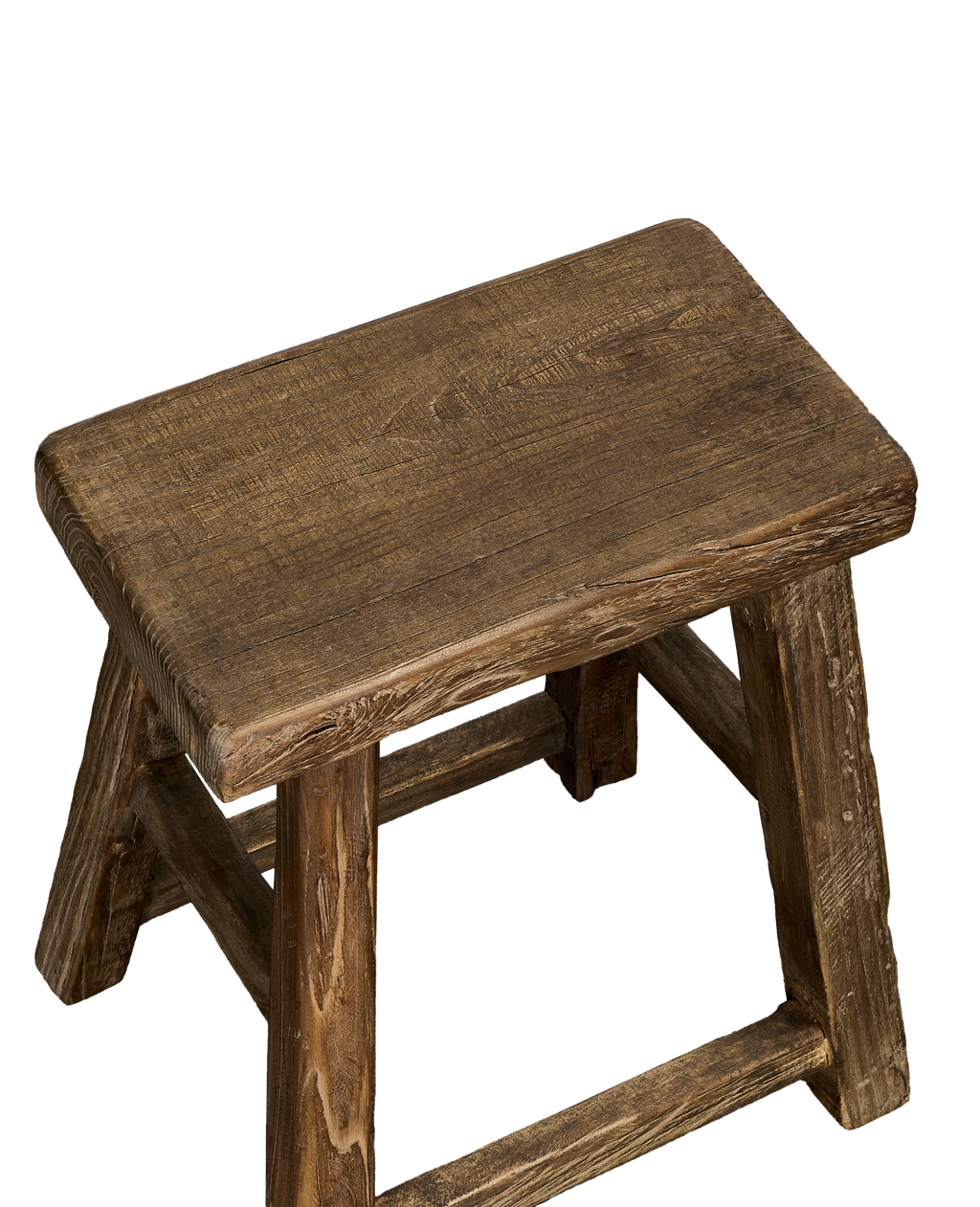 Olive Ateliers - Elm Wood Stool - Natural