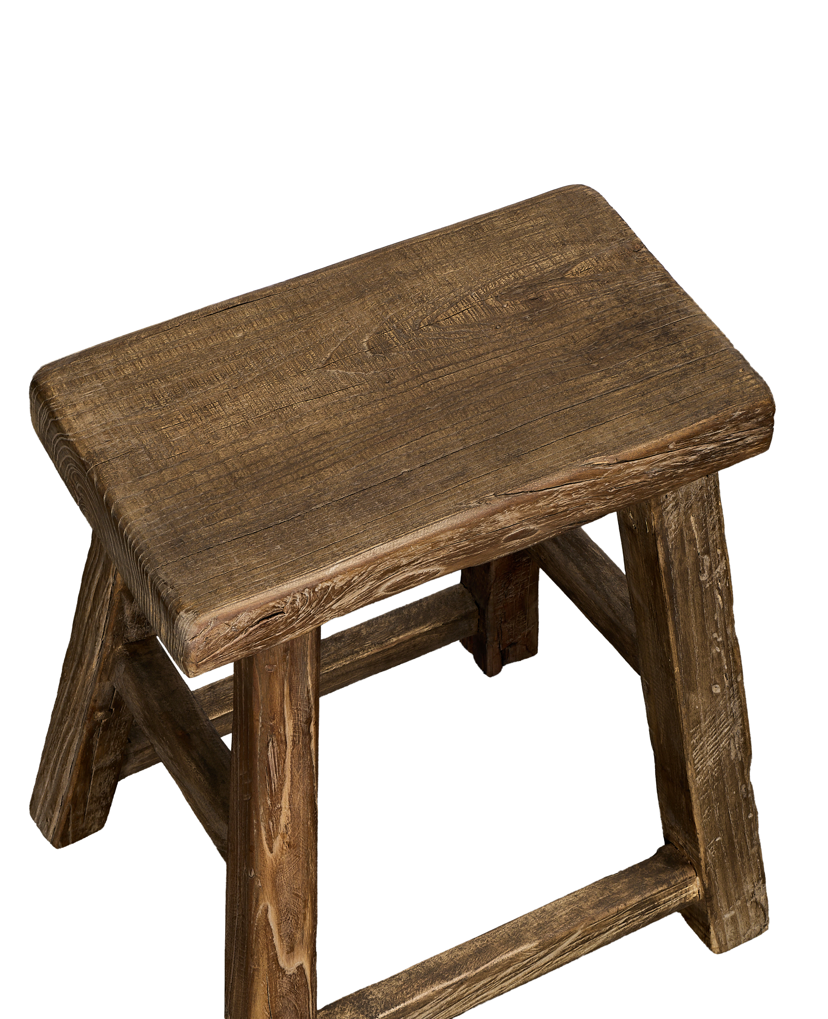 Olive Ateliers - Elm Wood Stool - Natural