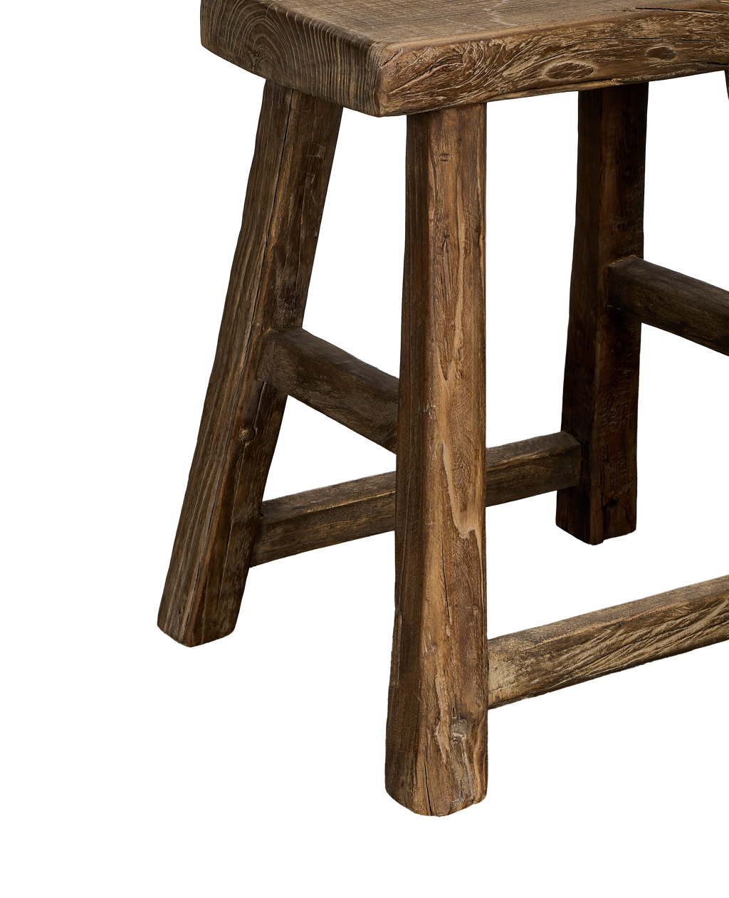 Olive Ateliers - Elm Wood Stool - Natural