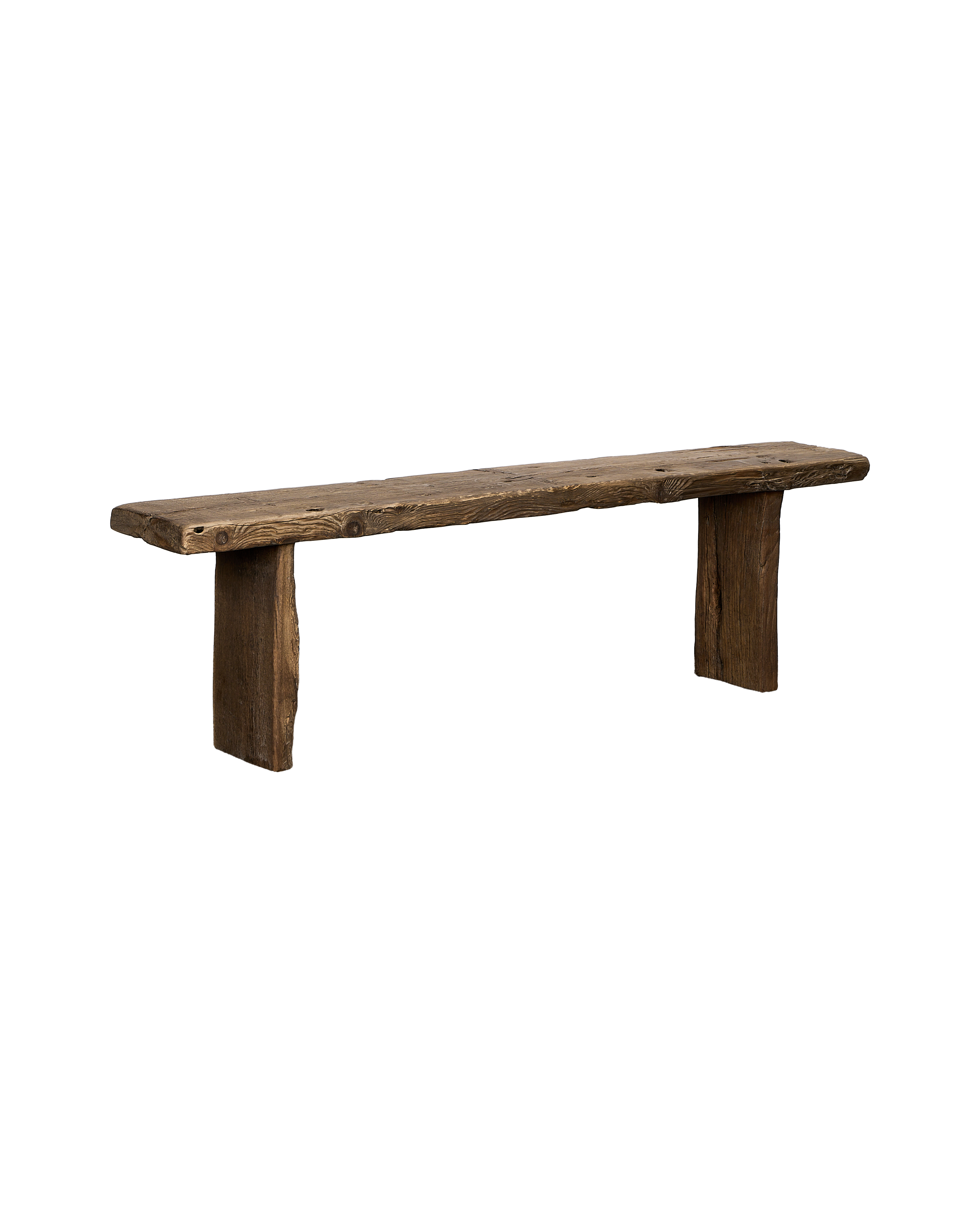 Olive Ateliers - Chunky Elm Bench - Natural