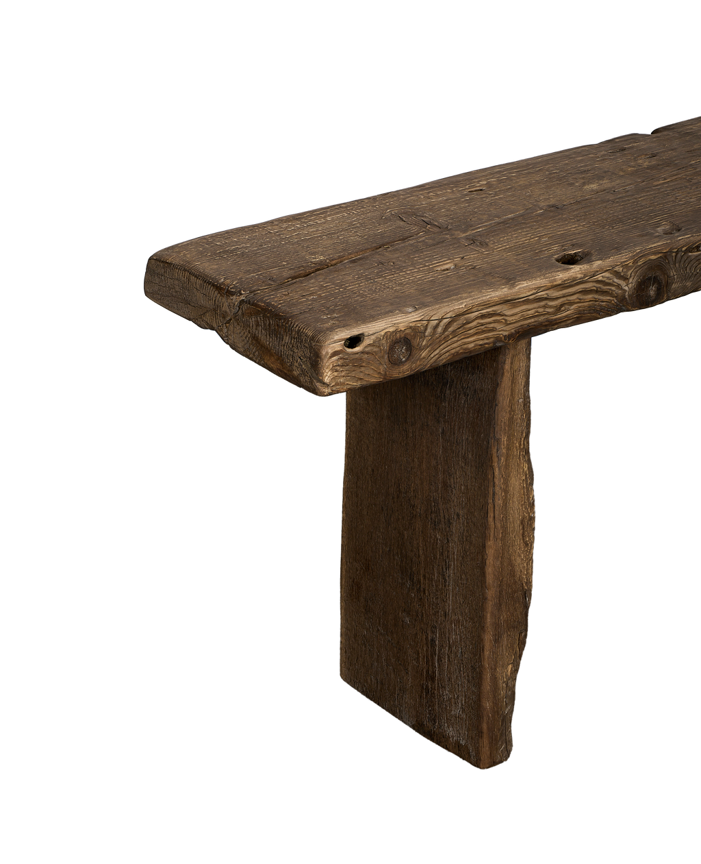 Olive Ateliers - Chunky Elm Bench - Natural