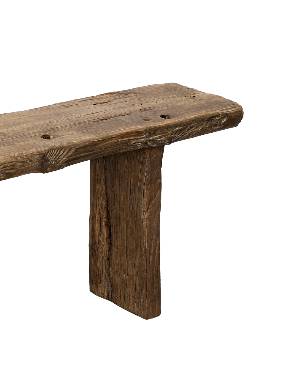 Olive Ateliers - Chunky Elm Bench - Natural
