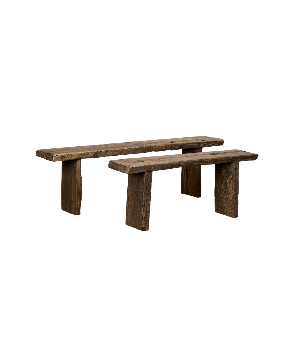 Olive Ateliers - Chunky Elm Bench - Natural