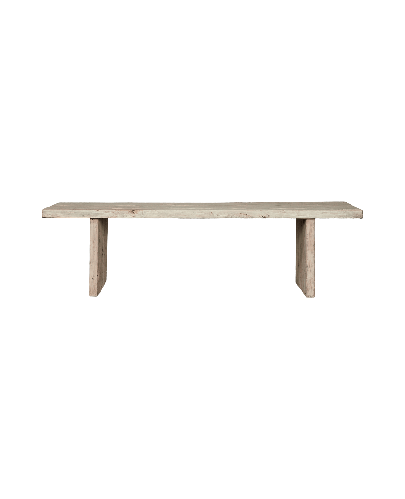Olive Ateliers - Elm Dining Table - Bleached